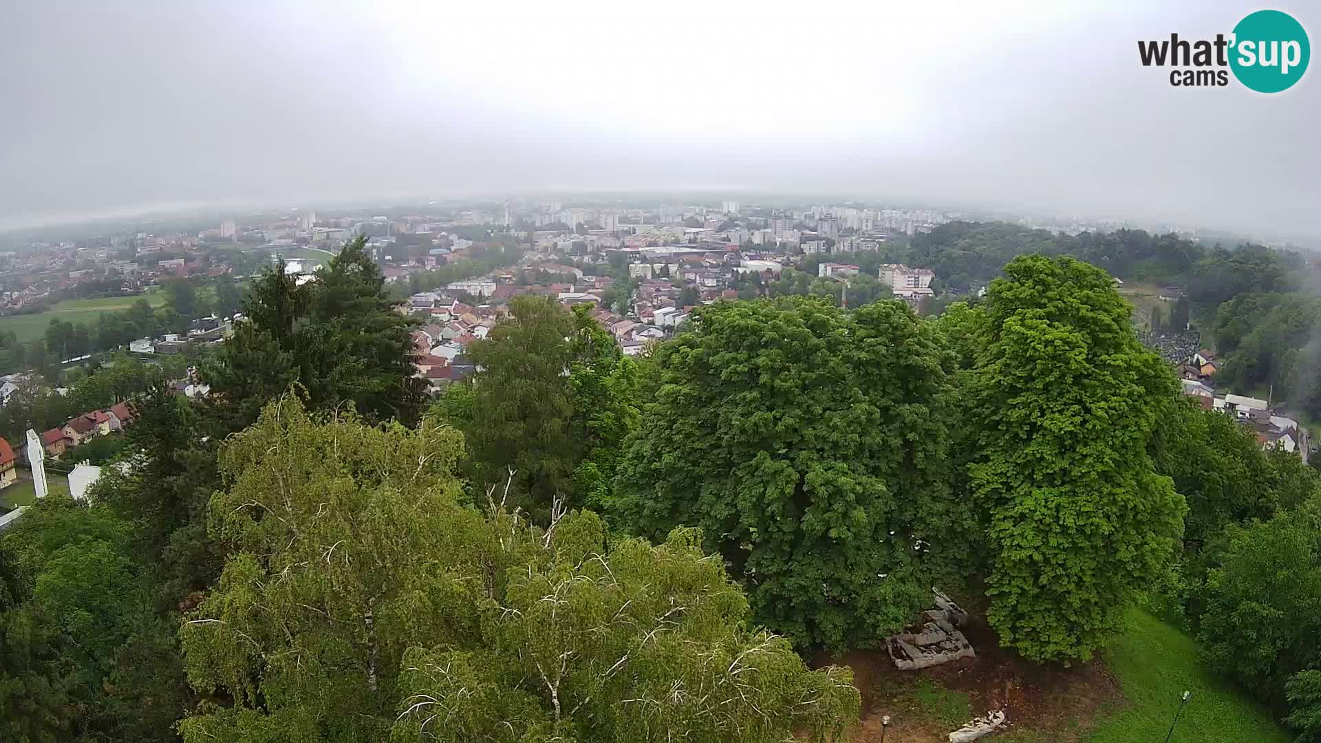 Webcam Karlovac Château Dubovac – Vue en direct de ce monument historique