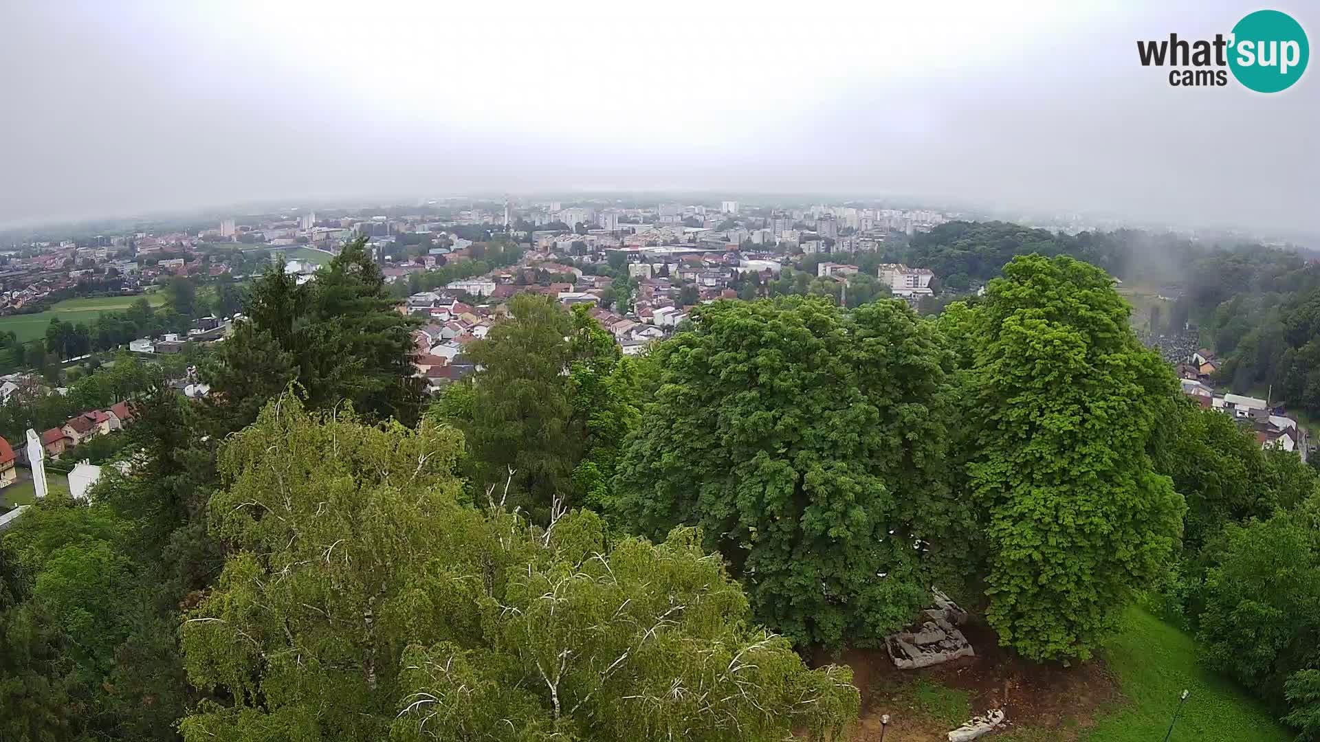 Webcam Karlovac Dubovac Castle – Live View of Karlovac’s Historic Landmark