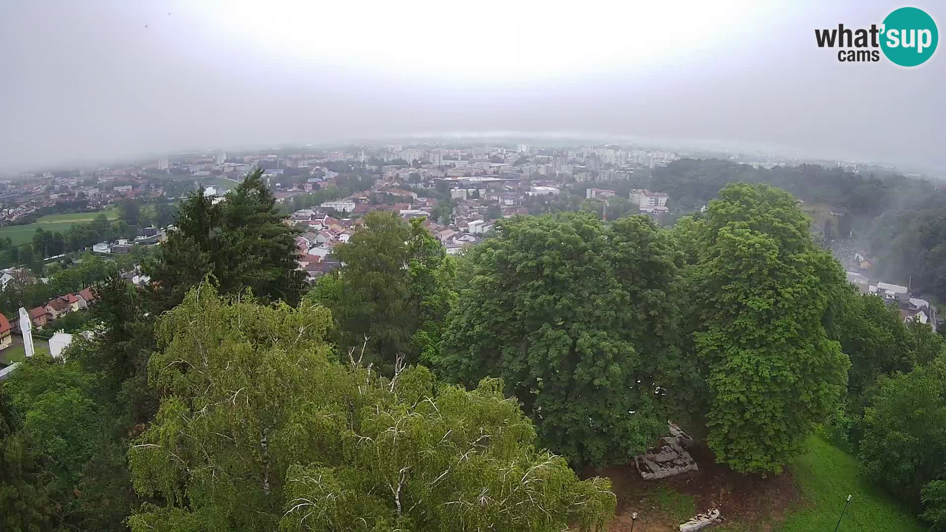 Webcam Karlovac Dubovac Castle – Live View of Karlovac’s Historic Landmark