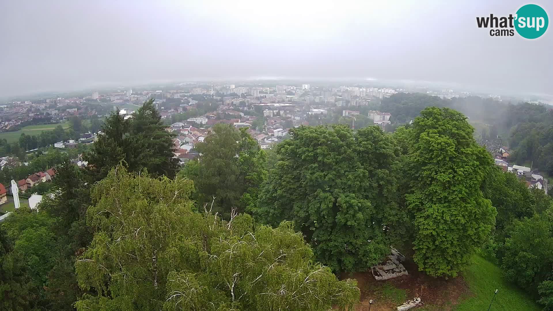 Webcam Karlovac Château Dubovac – Vue en direct de ce monument historique