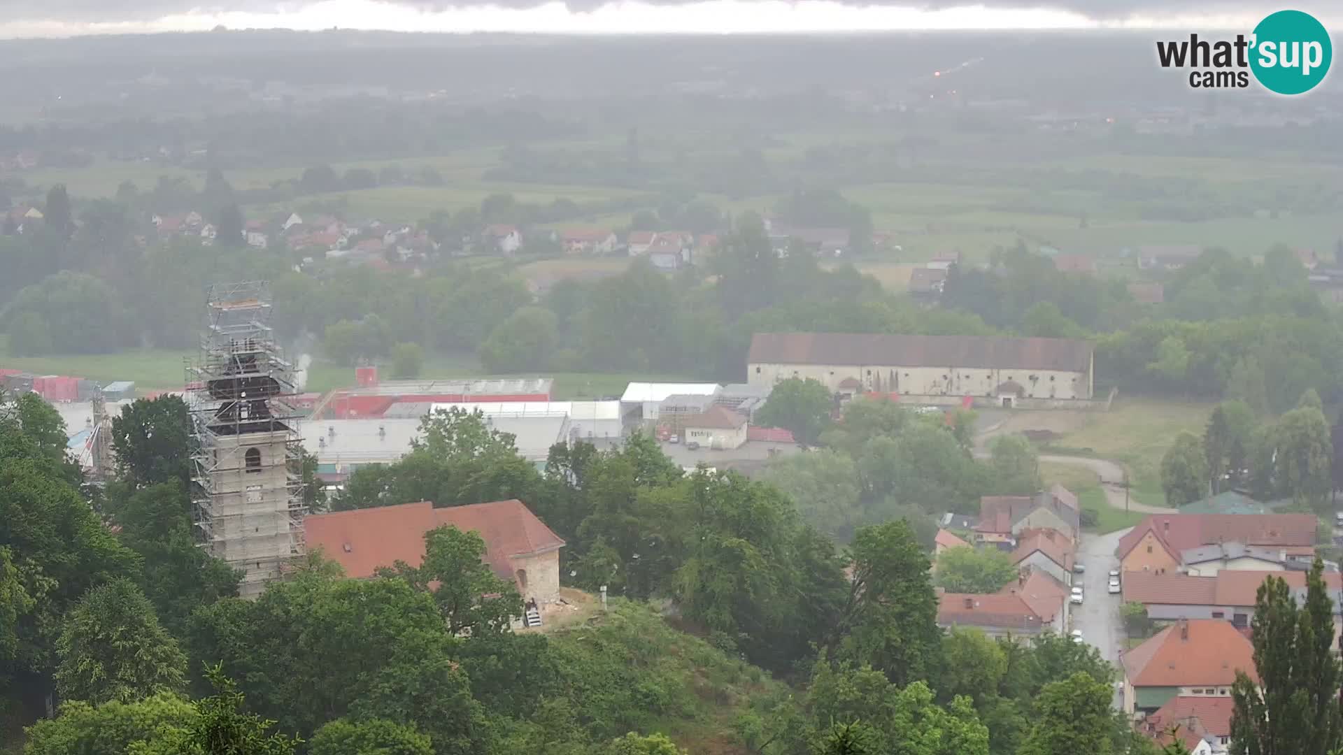Webcam Castello Dubovac Karlovac – Vista Live sul Castello Storico
