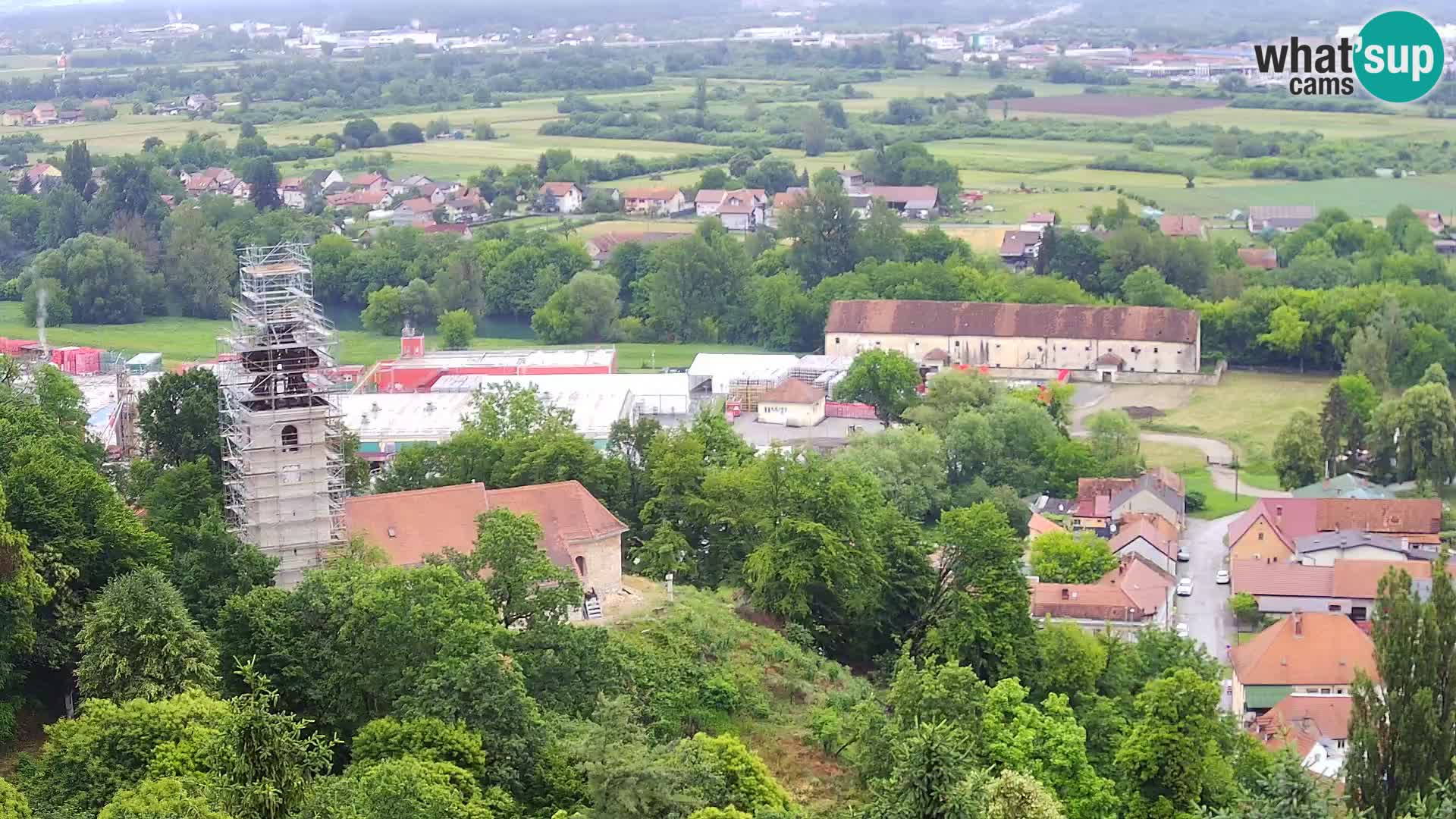 Web kamera Karlovac – Dvorac Dubovac uživo