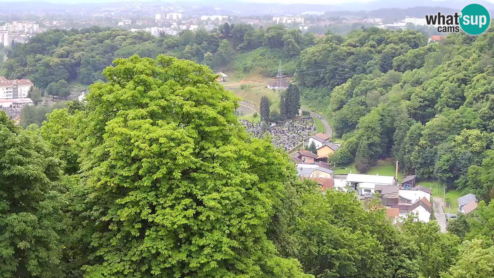 Webcam Karlovac Château Dubovac – Vue en direct de ce monument historique