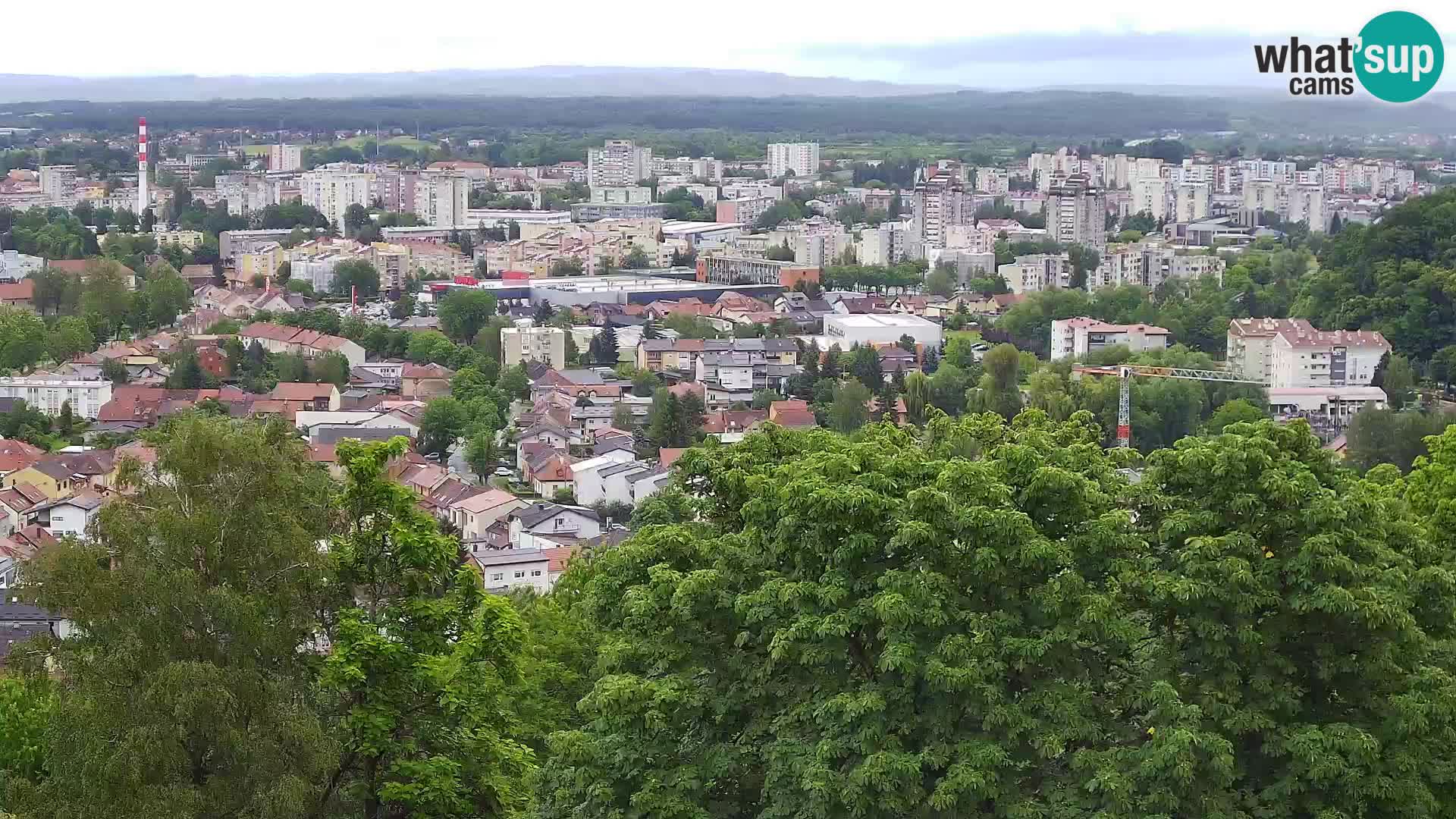 Webcam Karlovac Dubovac Castle – Live View of Karlovac’s Historic Landmark