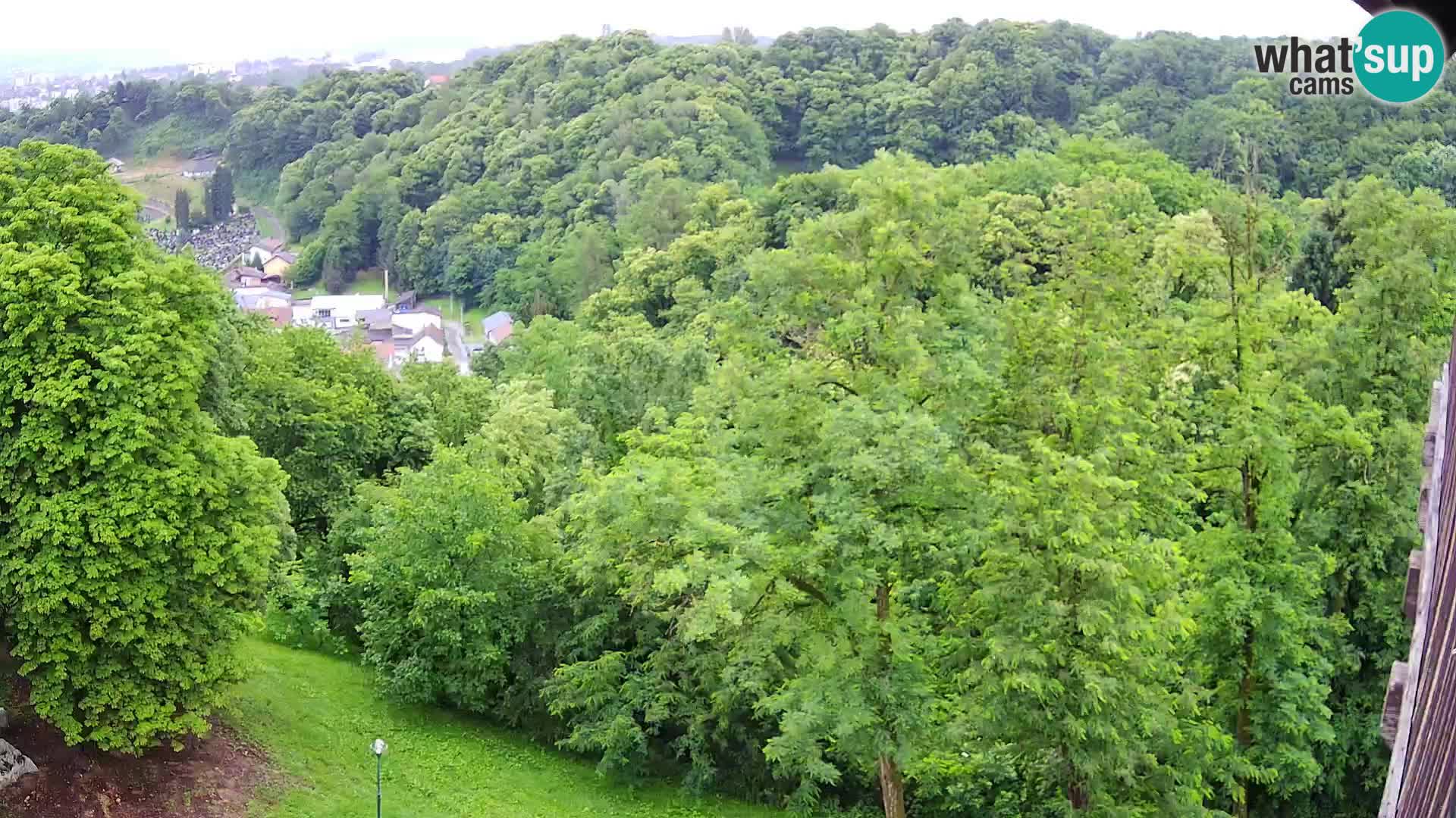 Webcam Karlovac Château Dubovac – Vue en direct de ce monument historique