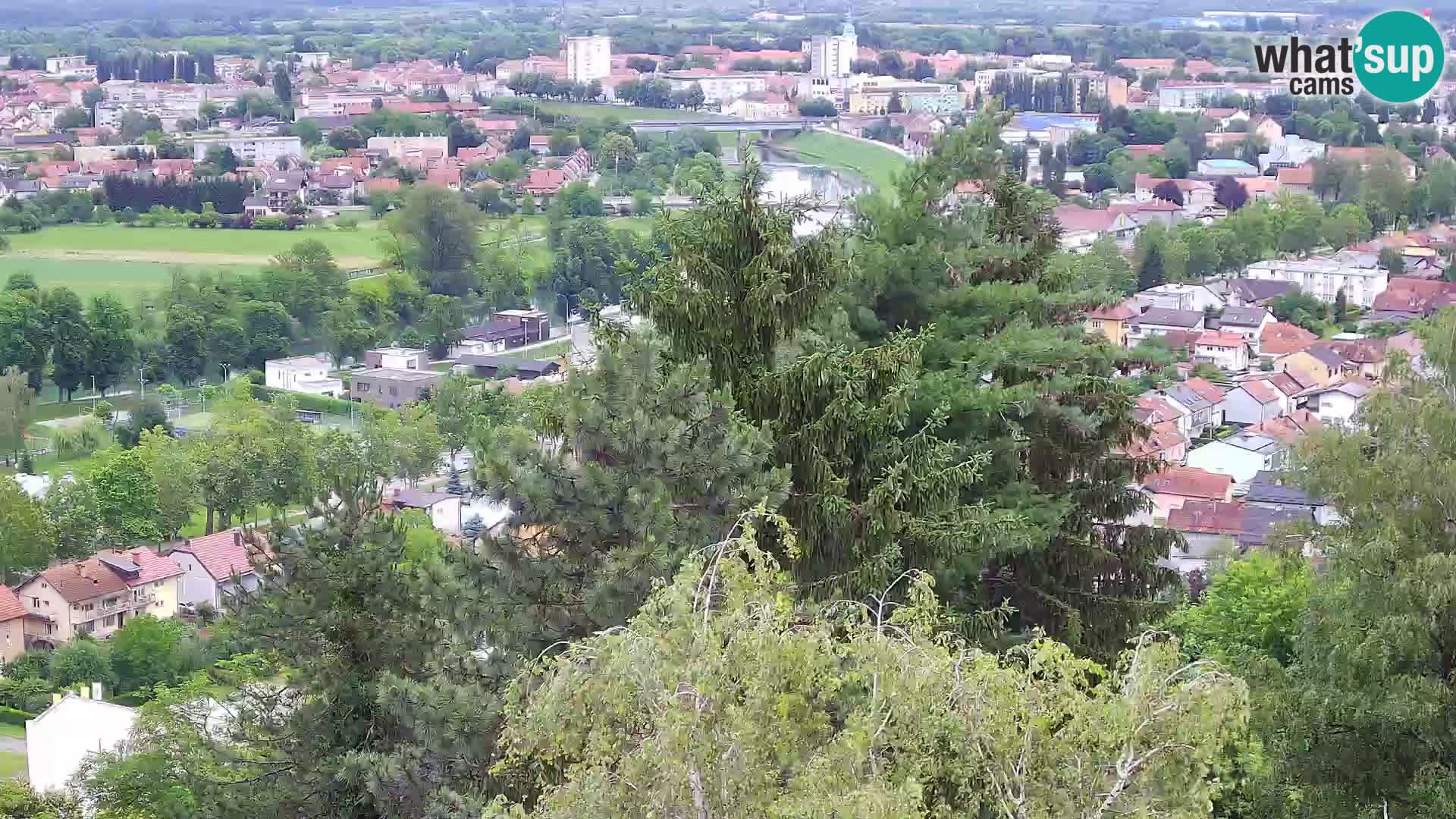 Webcam Karlovac Château Dubovac – Vue en direct de ce monument historique
