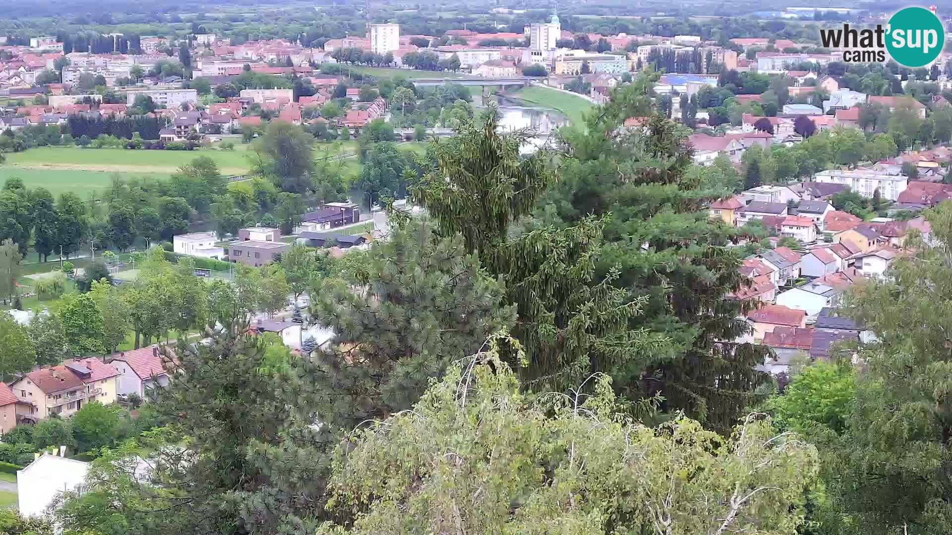 Webcam Karlovac Château Dubovac – Vue en direct de ce monument historique