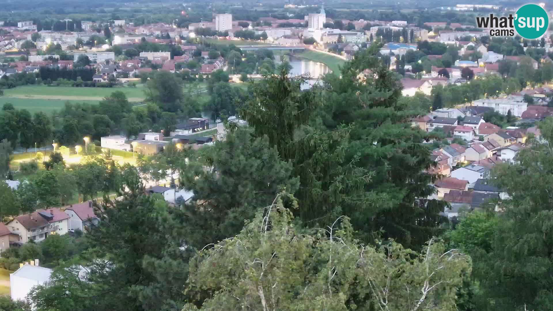 Webcam Karlovac Dubovac Castle – Live View of Karlovac’s Historic Landmark