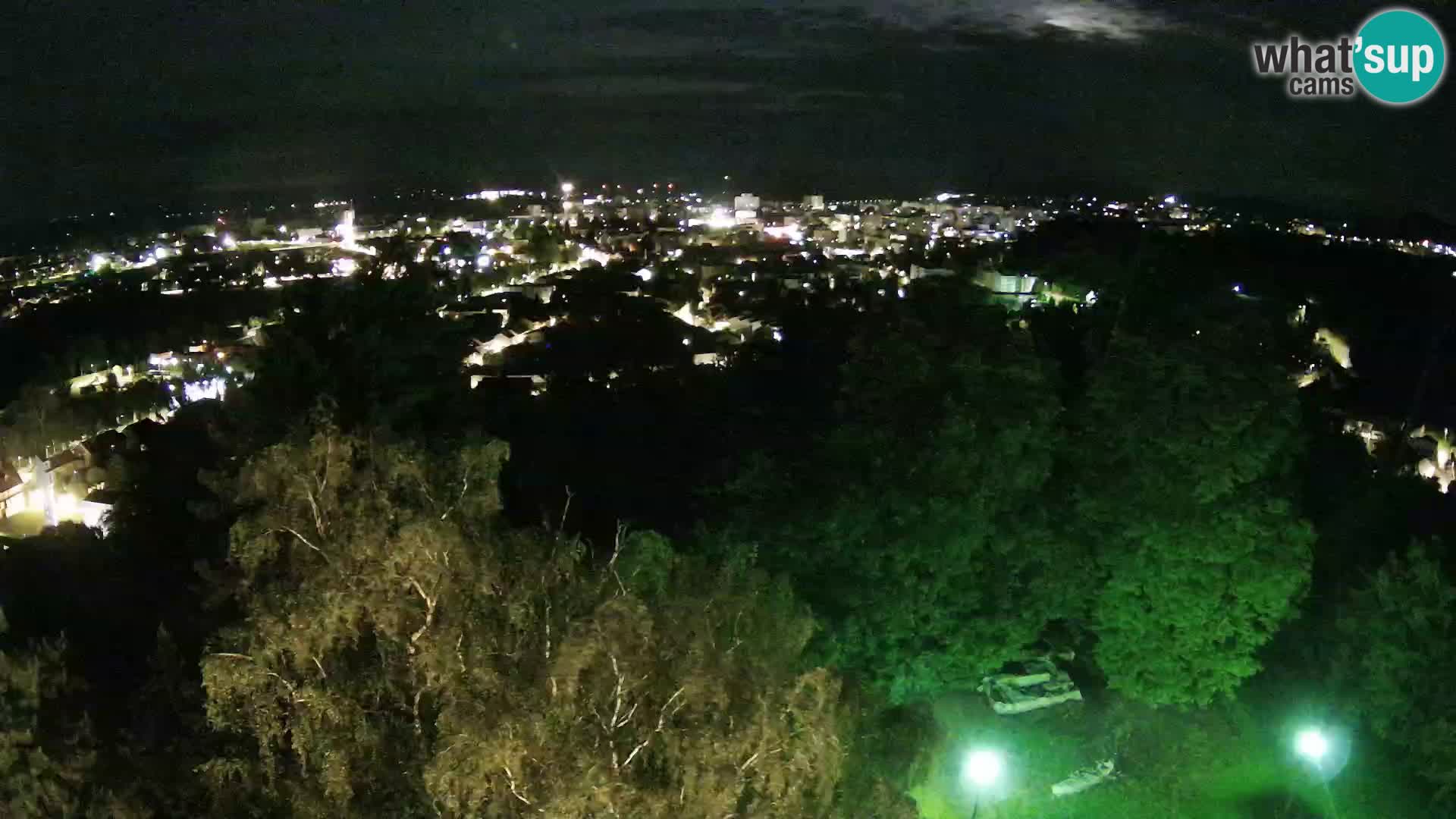 Webcam Karlovac Château Dubovac – Vue en direct de ce monument historique