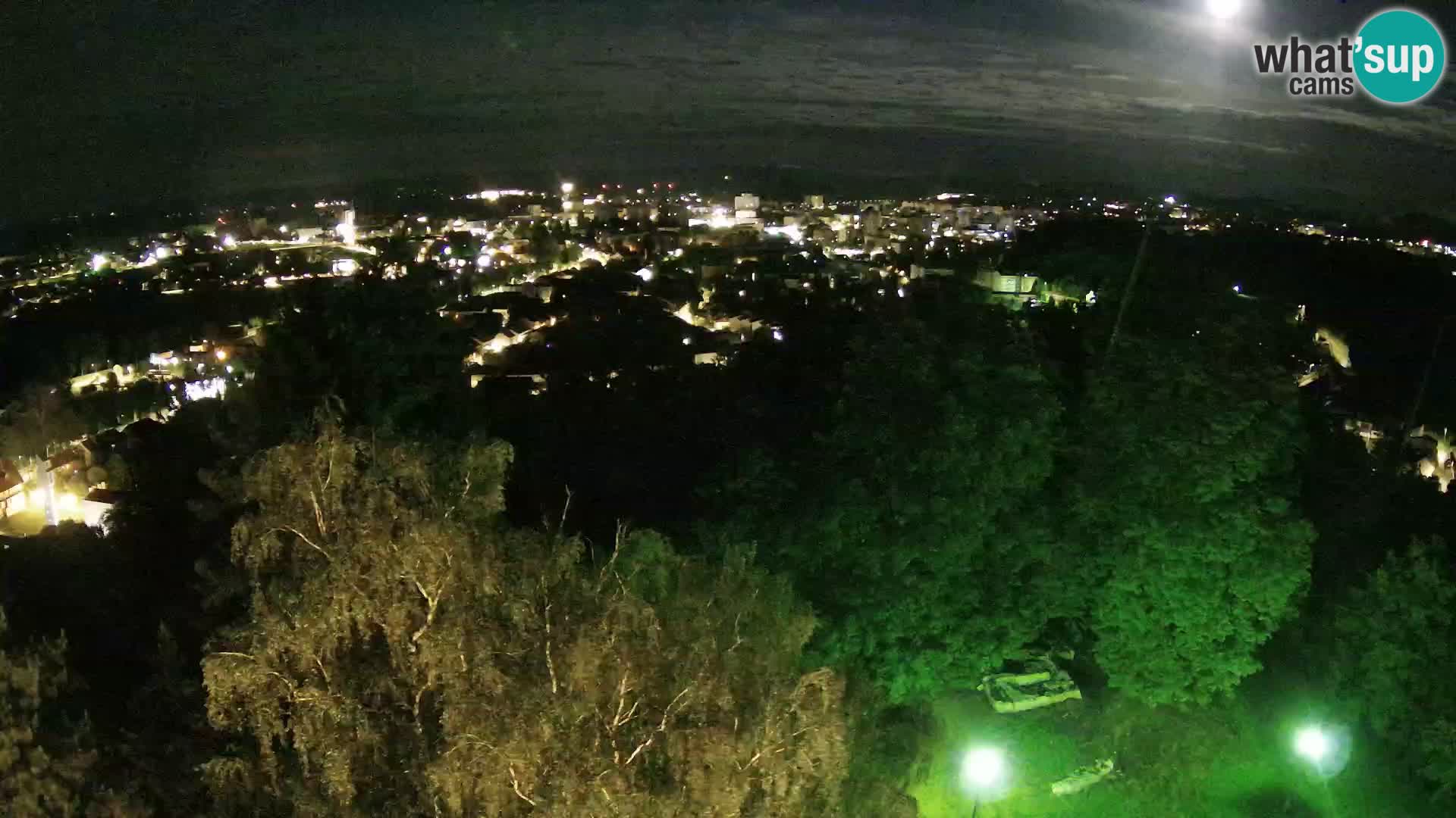 Webcam Karlovac Château Dubovac – Vue en direct de ce monument historique