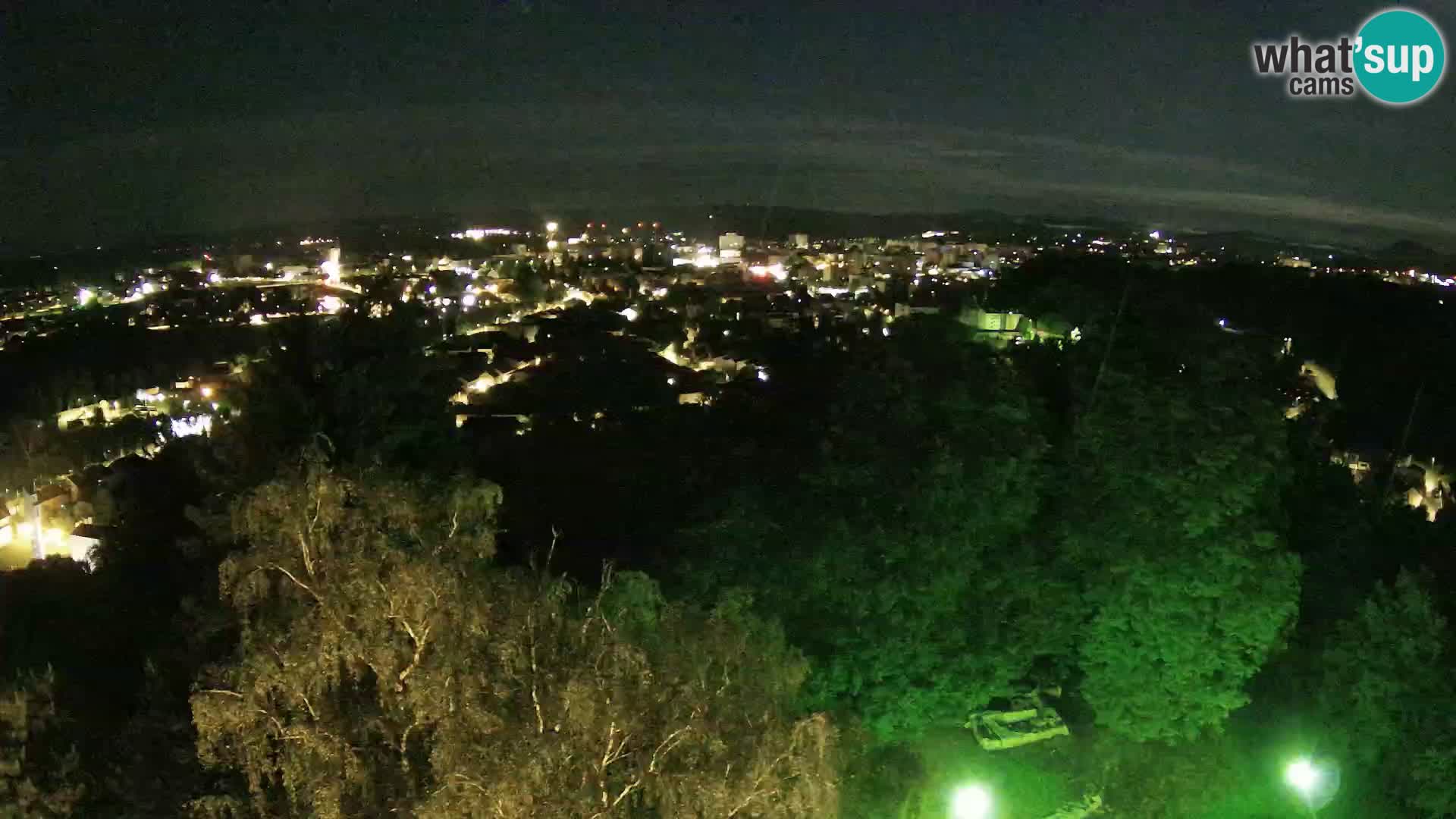 Webcam Karlovac Château Dubovac – Vue en direct de ce monument historique