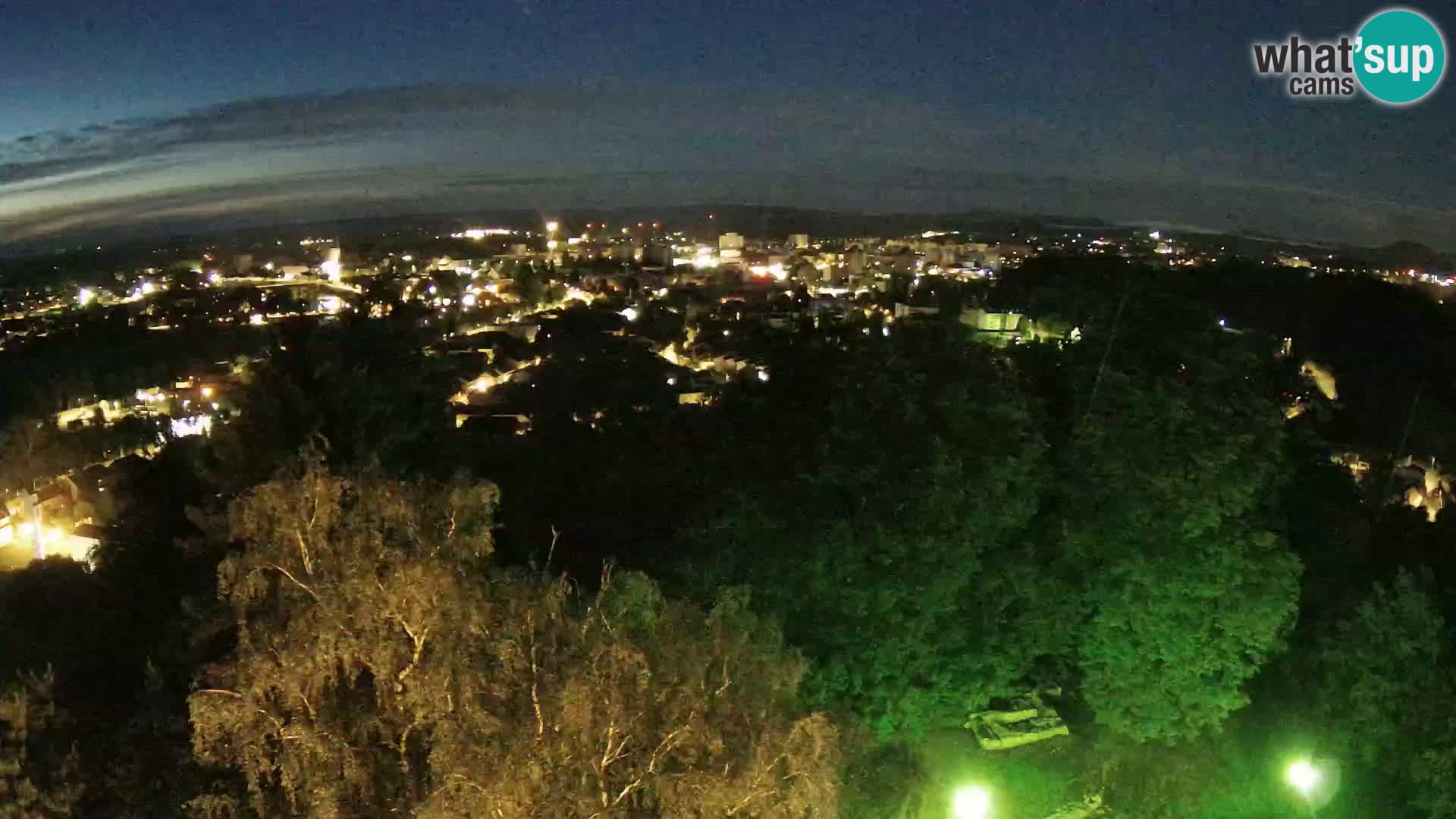 Webcam Karlovac Château Dubovac – Vue en direct de ce monument historique