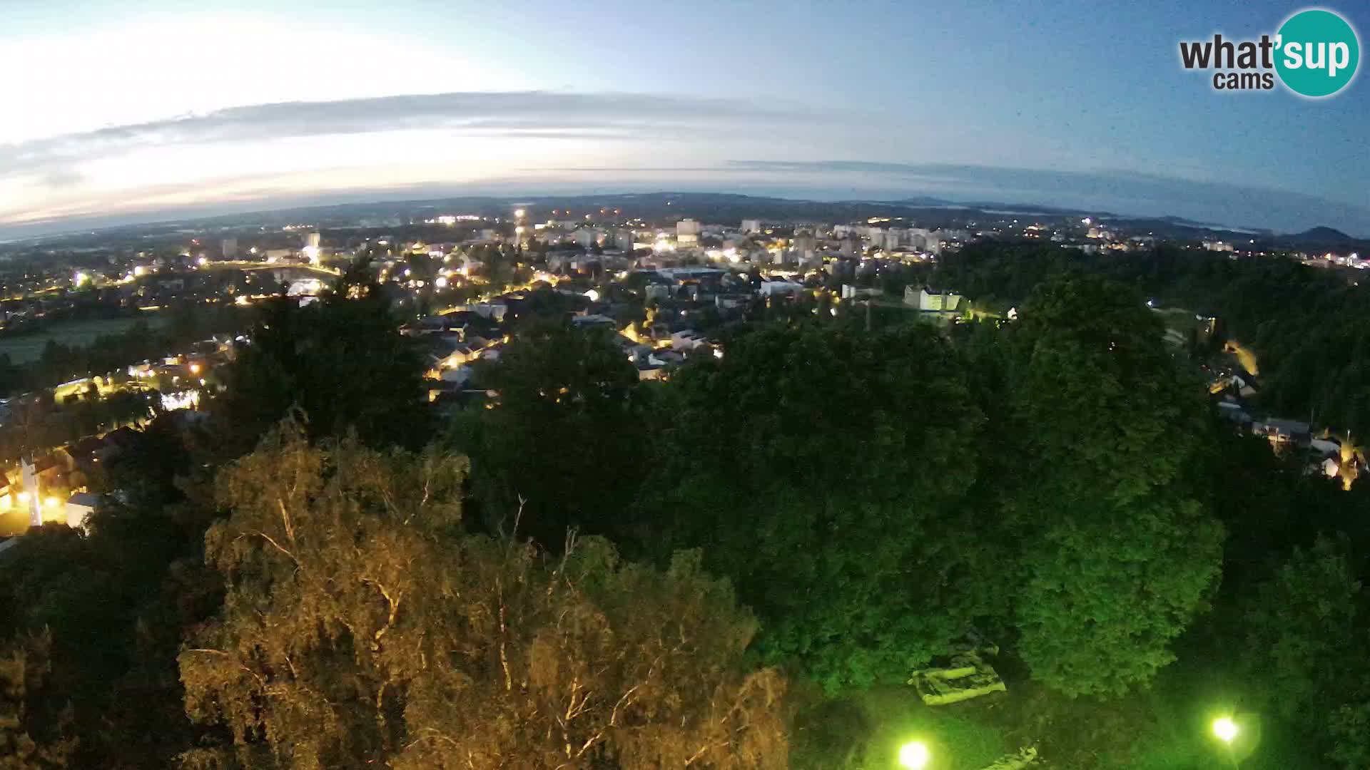 Webcam Castillo Dubovac Karlovac – Vista en directo del histórico castillo