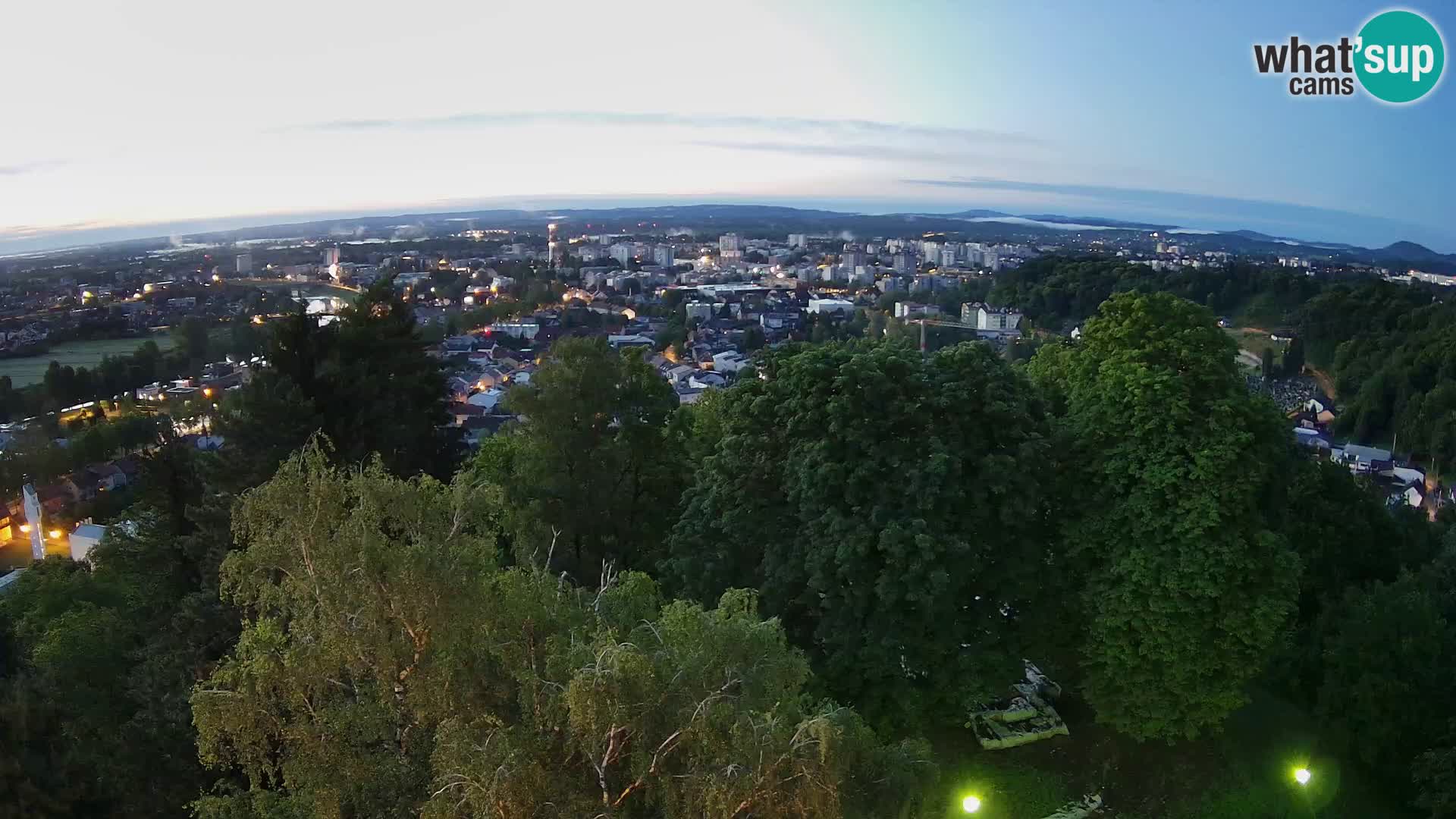 Webcam Karlovac Dubovac Castle – Live View of Karlovac’s Historic Landmark