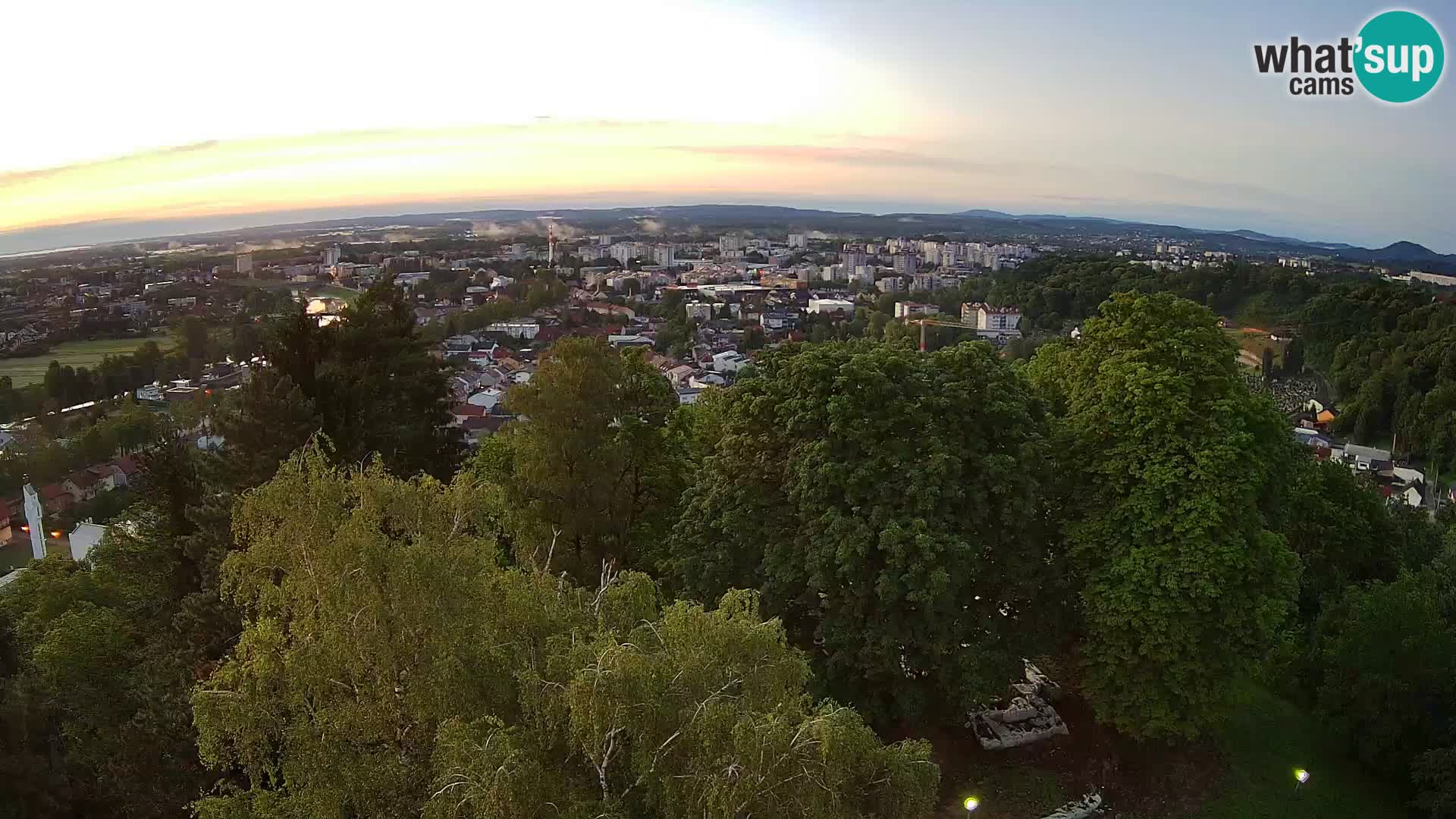 Webcam Castello Dubovac Karlovac – Vista Live sul Castello Storico