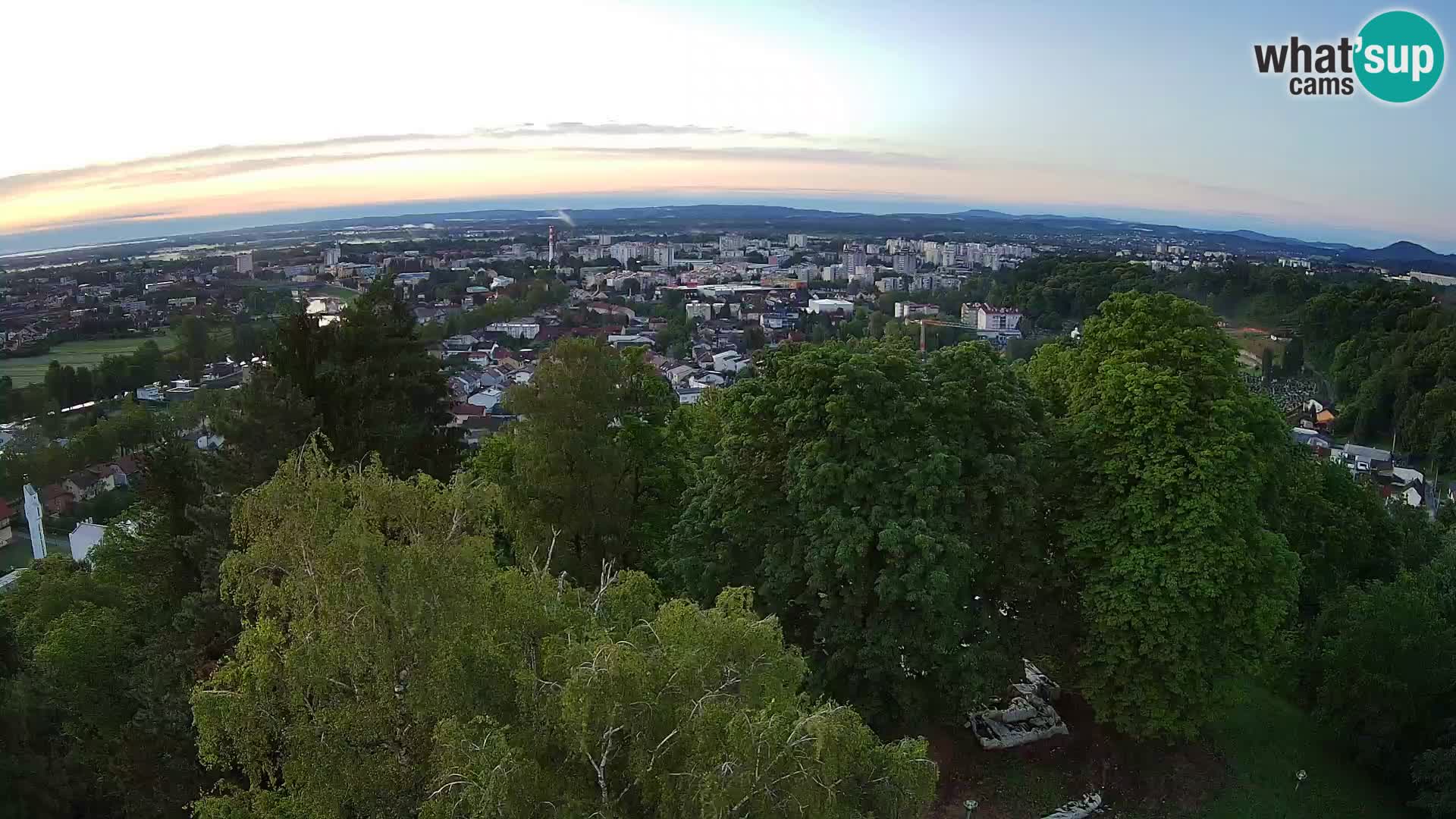 Webcam Karlovac Dubovac Castle – Live View of Karlovac’s Historic Landmark
