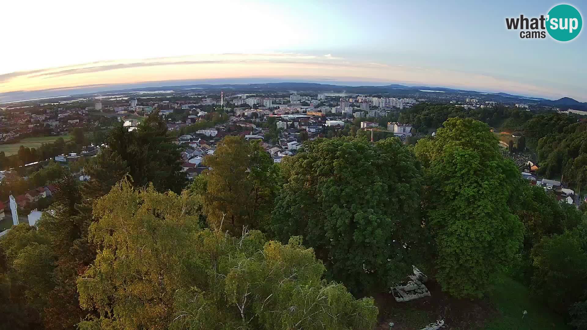 Webcam Karlovac Dubovac Castle – Live View of Karlovac’s Historic Landmark