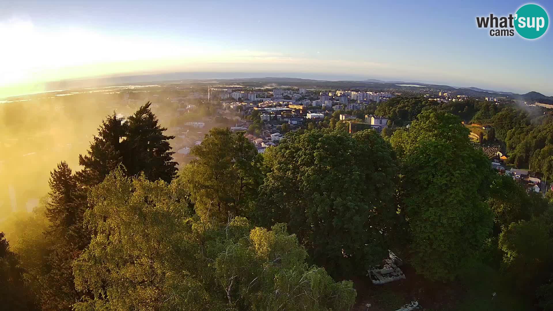 Webcam Castillo Dubovac Karlovac – Vista en directo del histórico castillo