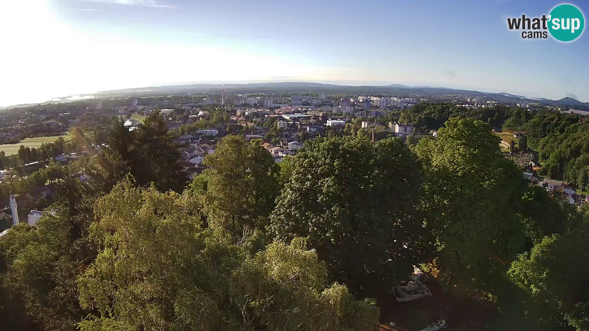 Webcam Karlovac Dubovac Castle – Live View of Karlovac’s Historic Landmark