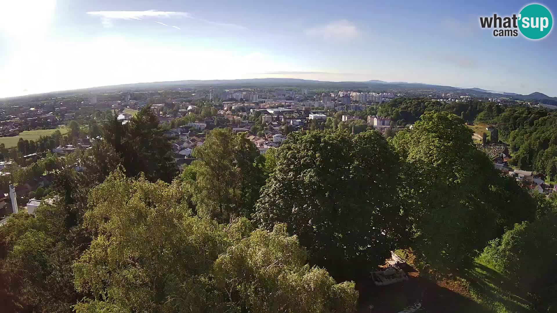 Webcam Castillo Dubovac Karlovac – Vista en directo del histórico castillo