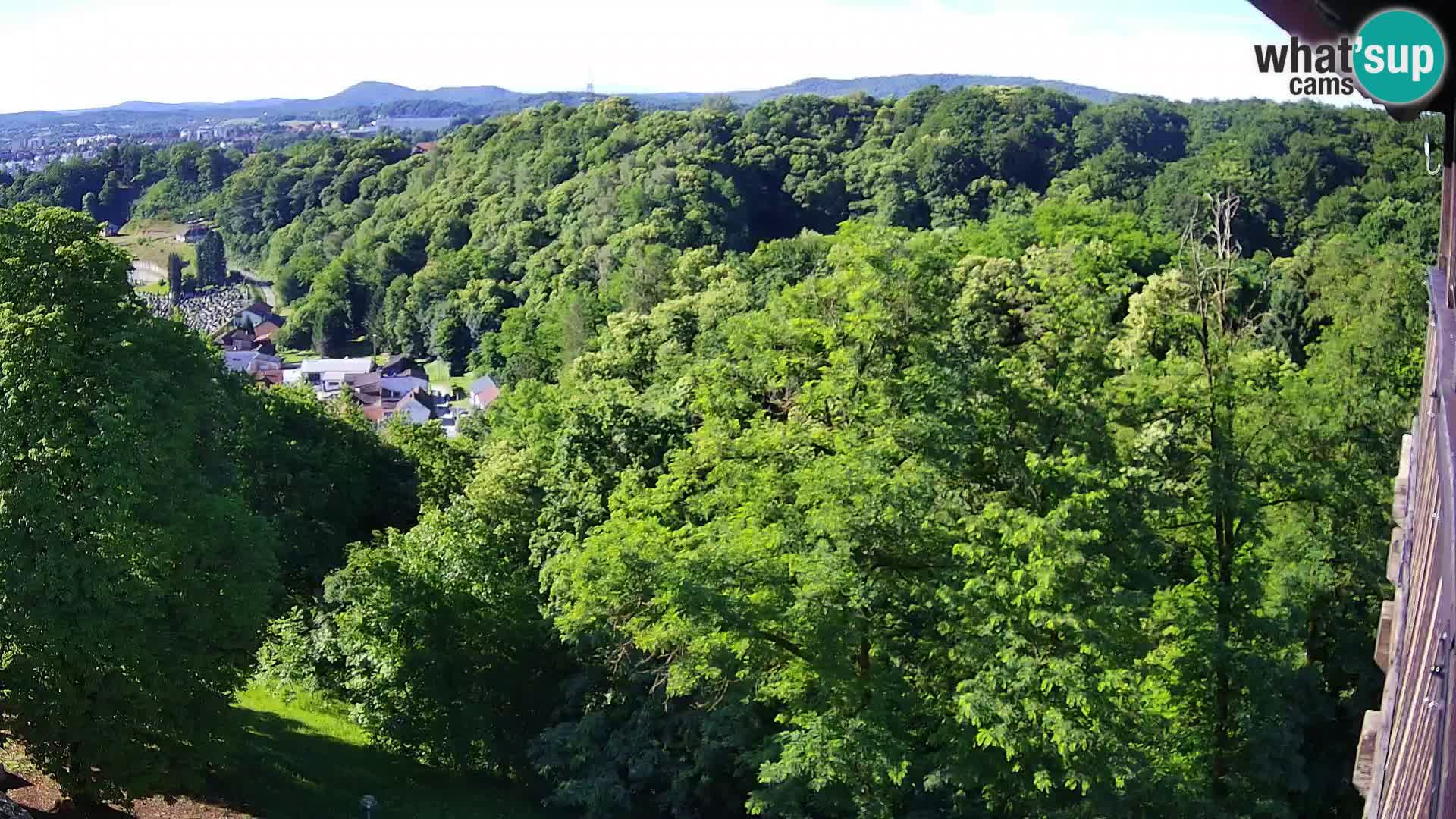 Webcam Castello Dubovac Karlovac – Vista Live sul Castello Storico