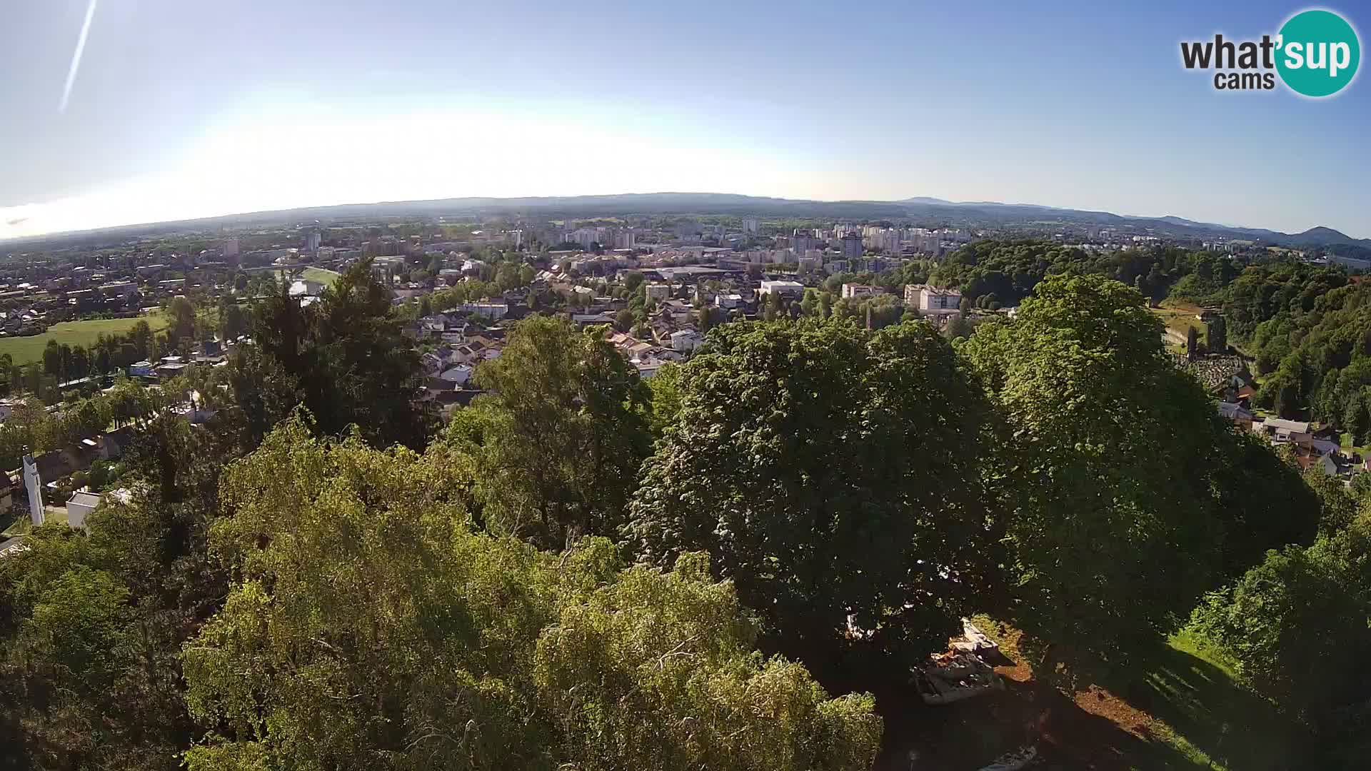 Webcam Karlovac Dubovac Castle – Live View of Karlovac’s Historic Landmark
