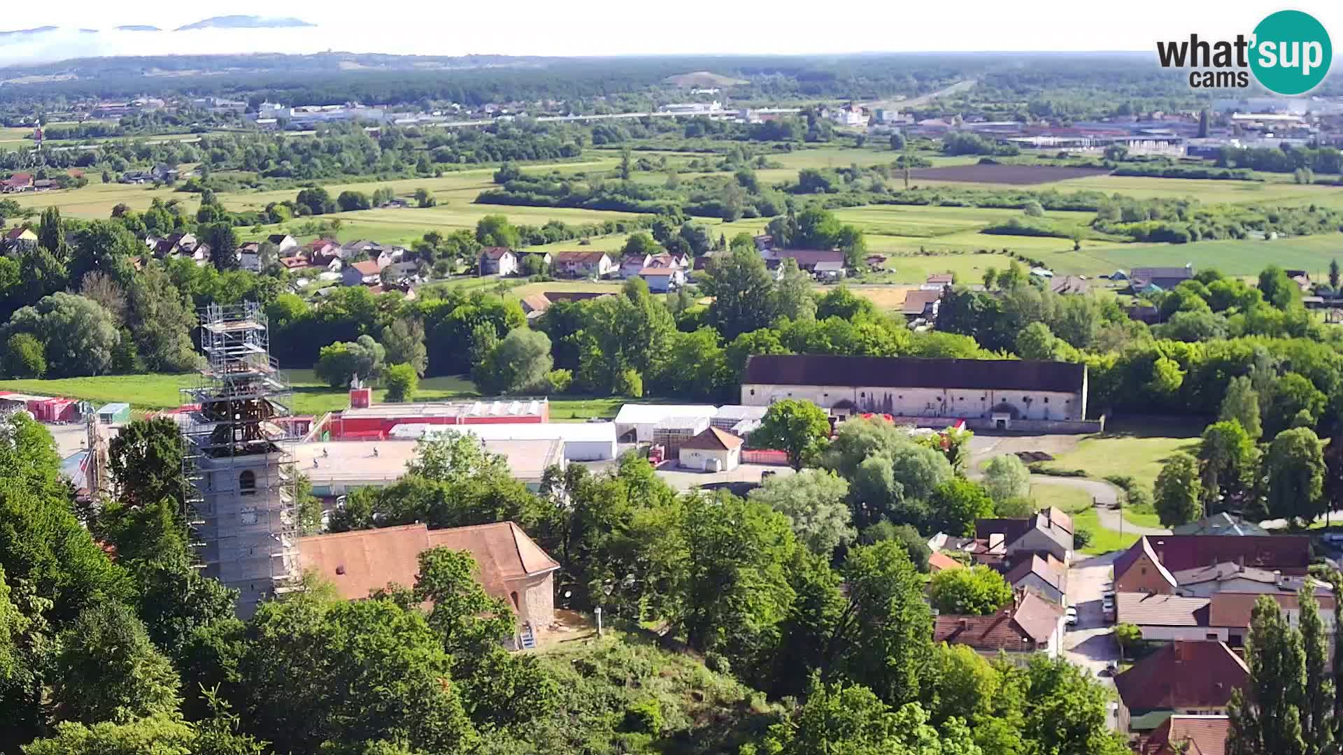 Webcam Castello Dubovac Karlovac – Vista Live sul Castello Storico