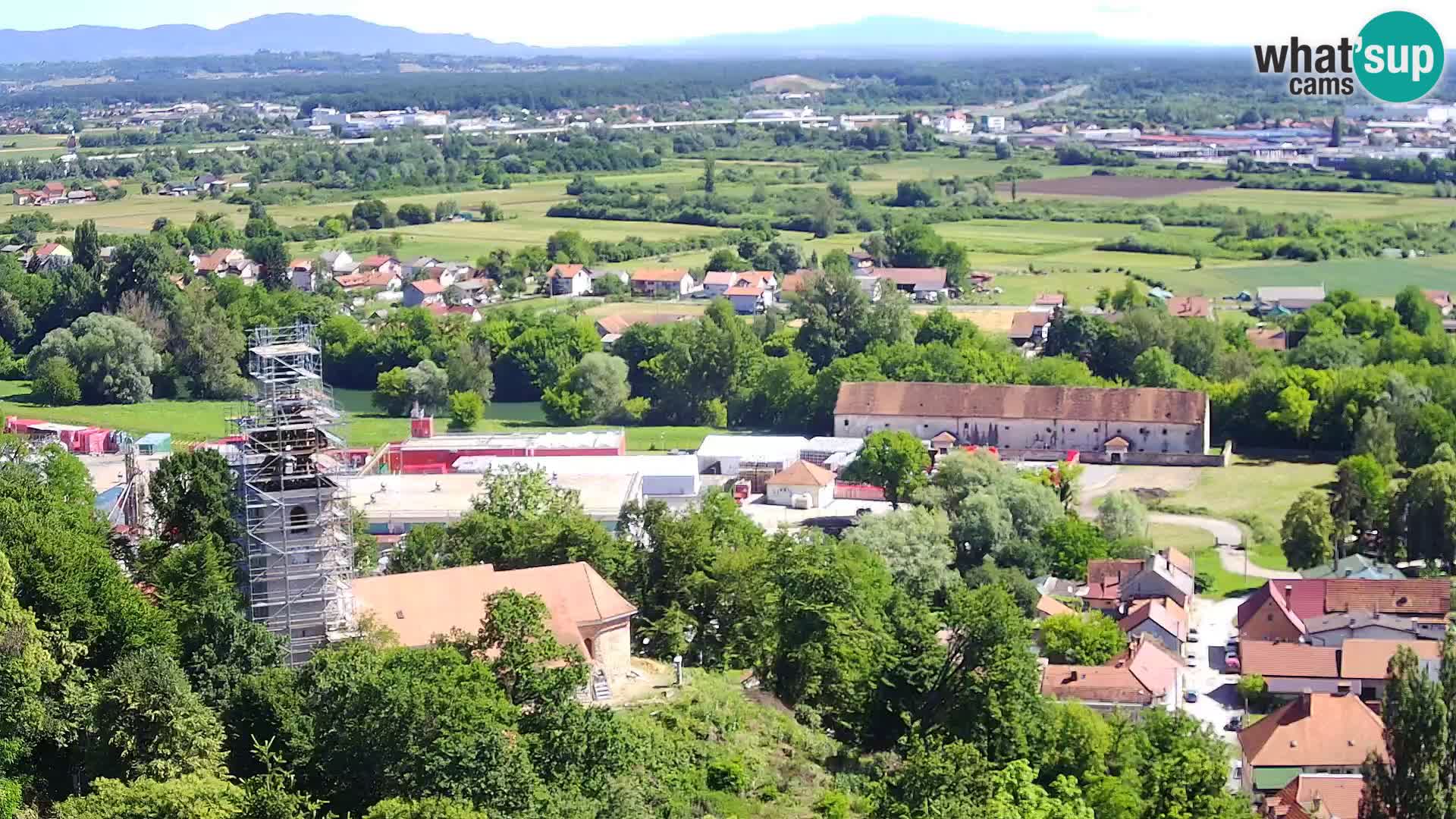 Webcam Karlovac Château Dubovac – Vue en direct de ce monument historique