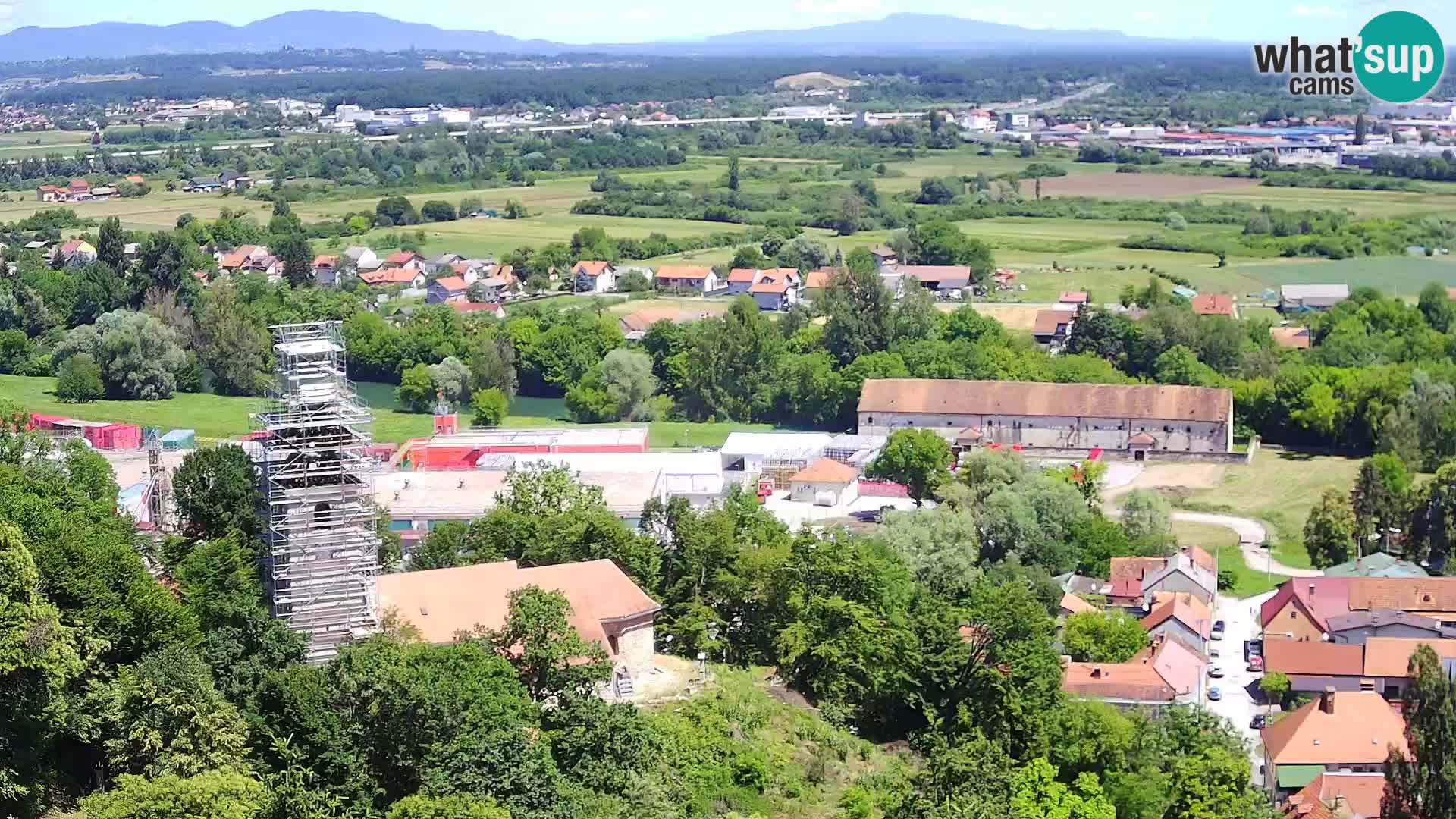 Webcam Castello Dubovac Karlovac – Vista Live sul Castello Storico