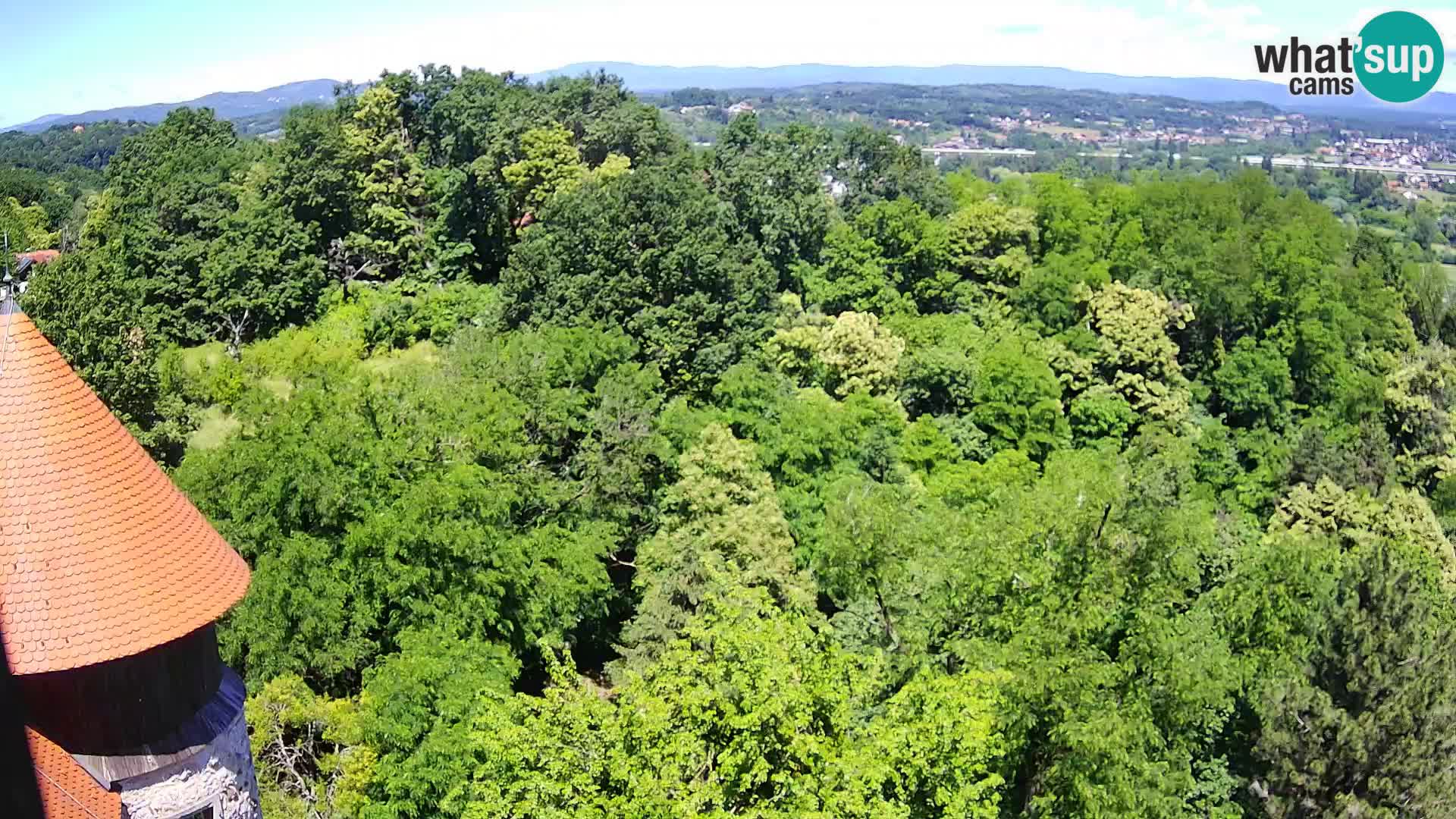Spletna kamera Karlovac Dubovac grad – Pogled v živo na zgodovinsko znamenitost Karlovca