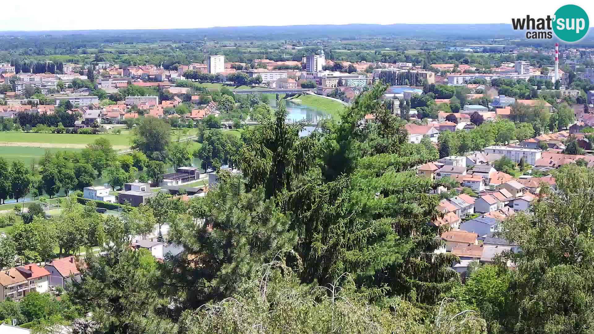 Webcam Karlovac Château Dubovac – Vue en direct de ce monument historique