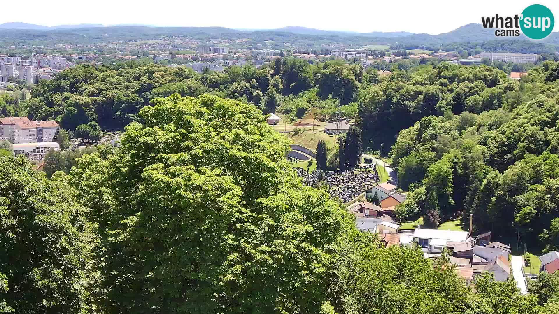 Webcam Karlovac Château Dubovac – Vue en direct de ce monument historique