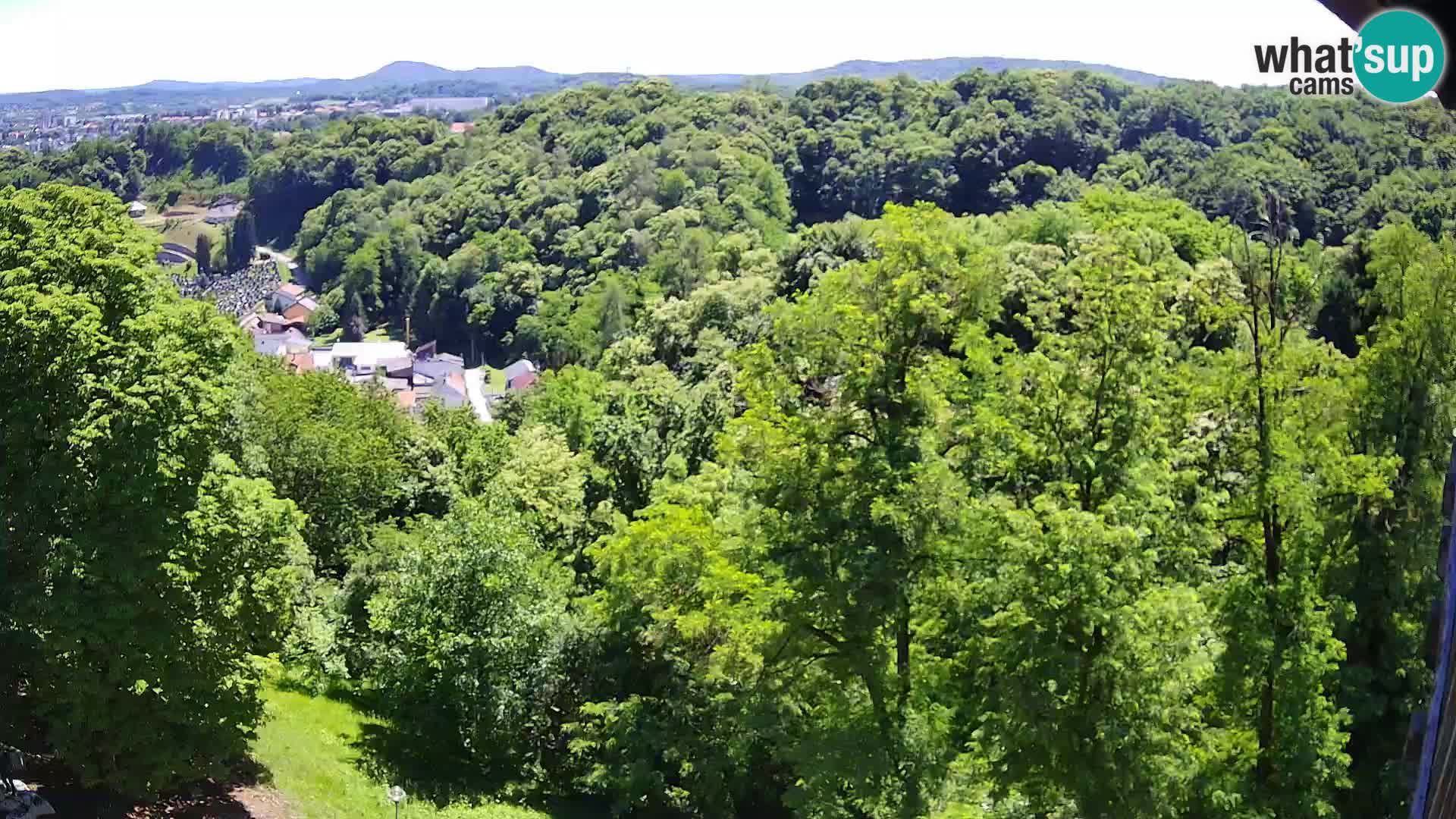 Webcam Karlovac Château Dubovac – Vue en direct de ce monument historique