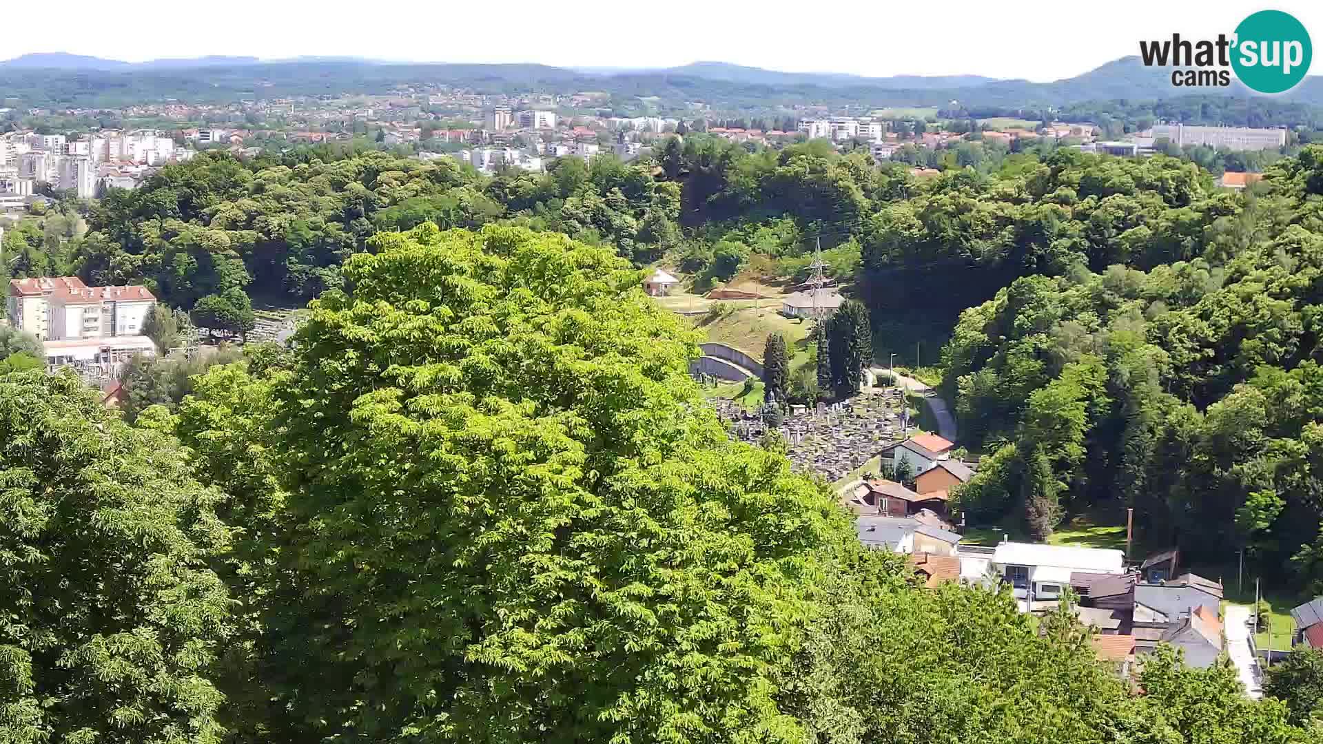 Webcam Castello Dubovac Karlovac – Vista Live sul Castello Storico