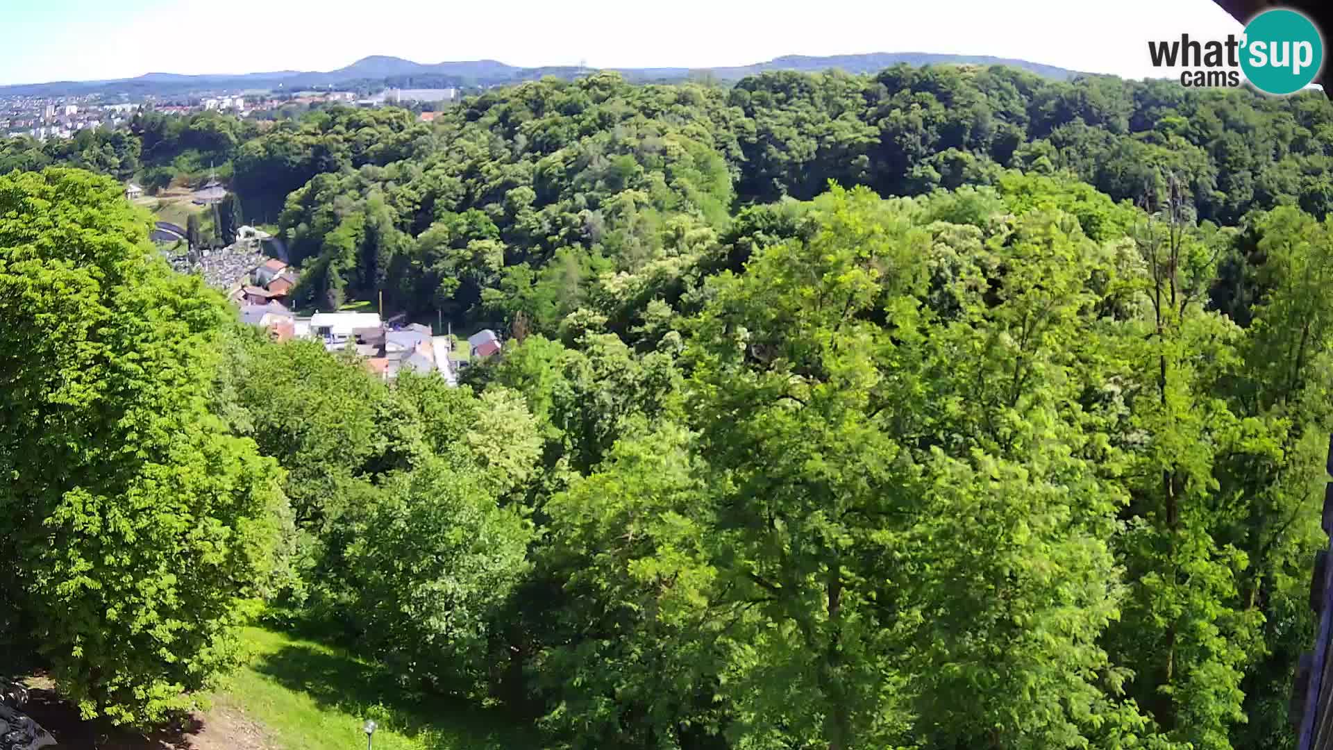 Webcam Castello Dubovac Karlovac – Vista Live sul Castello Storico