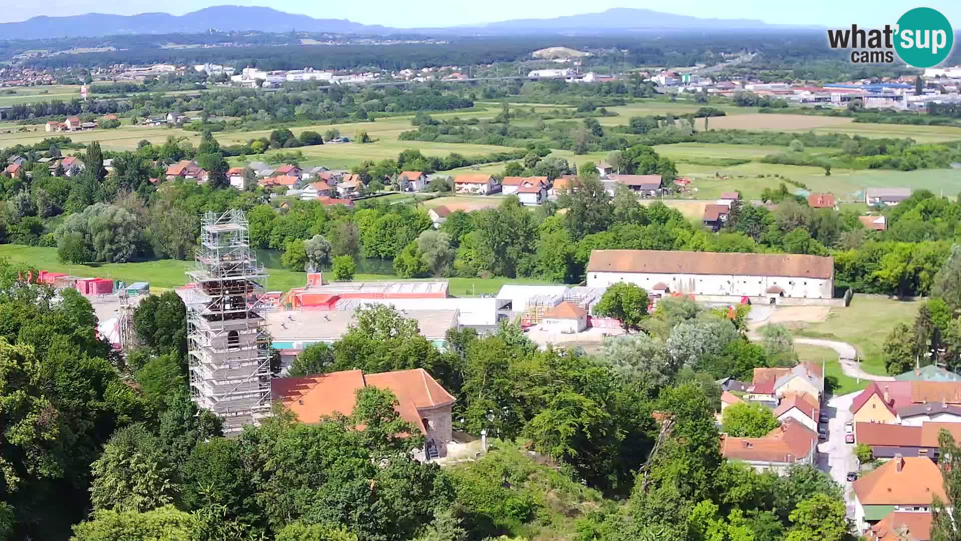 Webcam Karlovac Dubovac Castle – Live View of Karlovac’s Historic Landmark