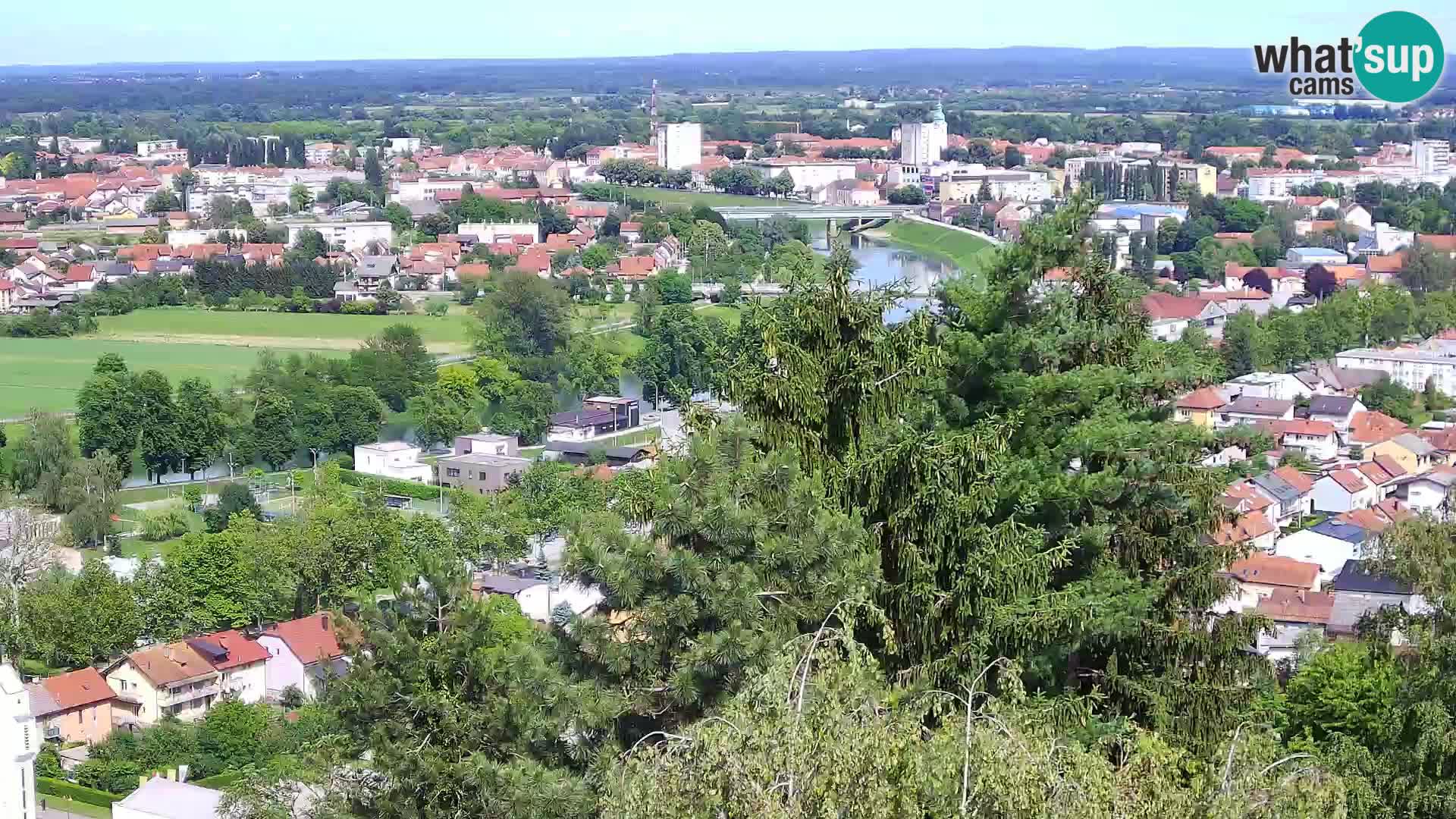 Web kamera Karlovac – Dvorac Dubovac uživo