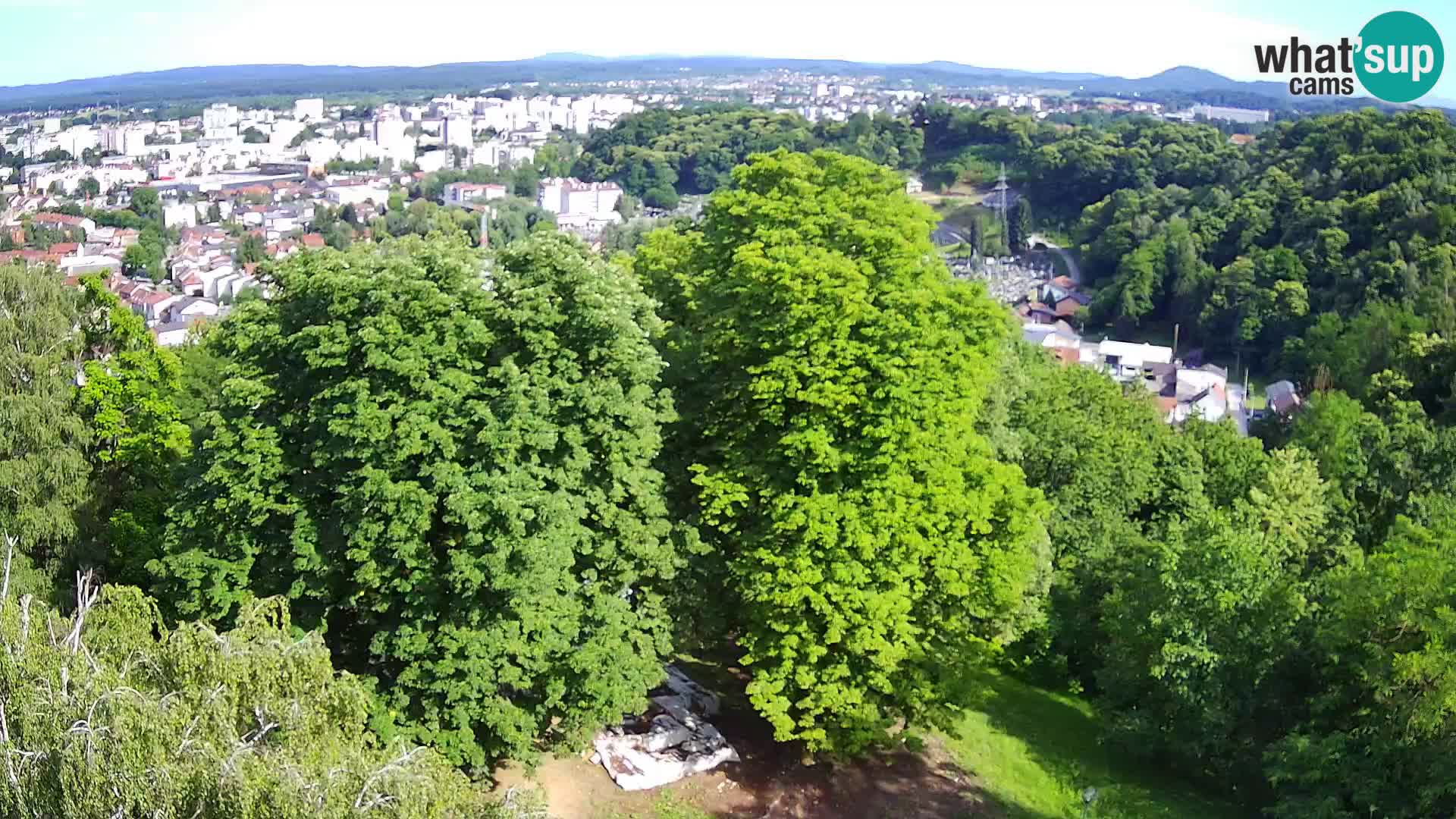 Webcam Karlovac Dubovac Castle – Live View of Karlovac’s Historic Landmark