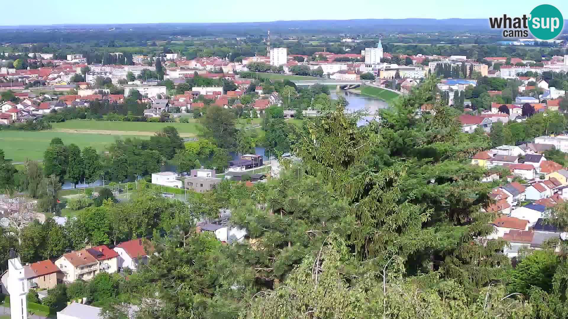Webcam Karlovac Château Dubovac – Vue en direct de ce monument historique