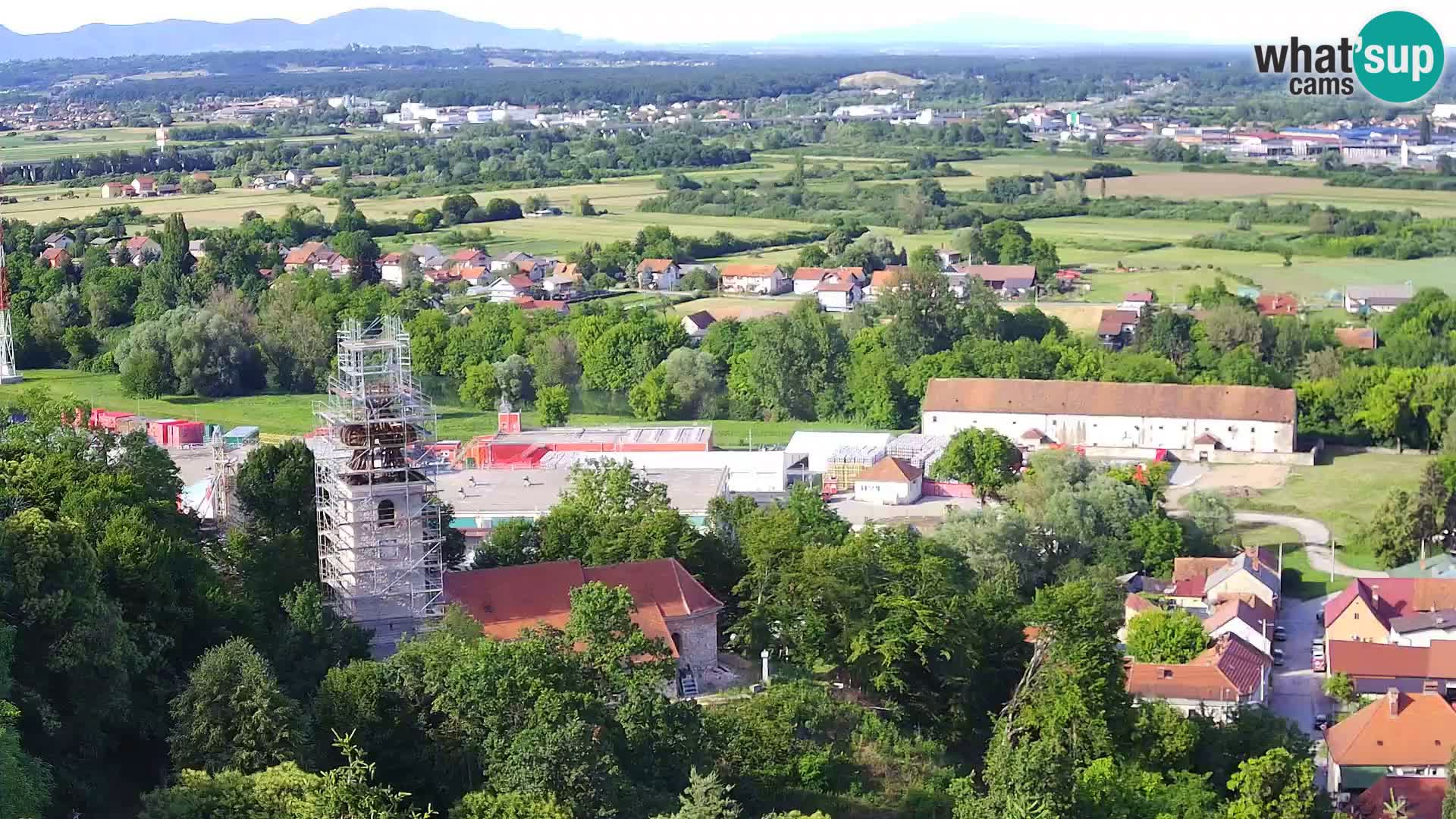 Web kamera Karlovac – Dvorac Dubovac uživo