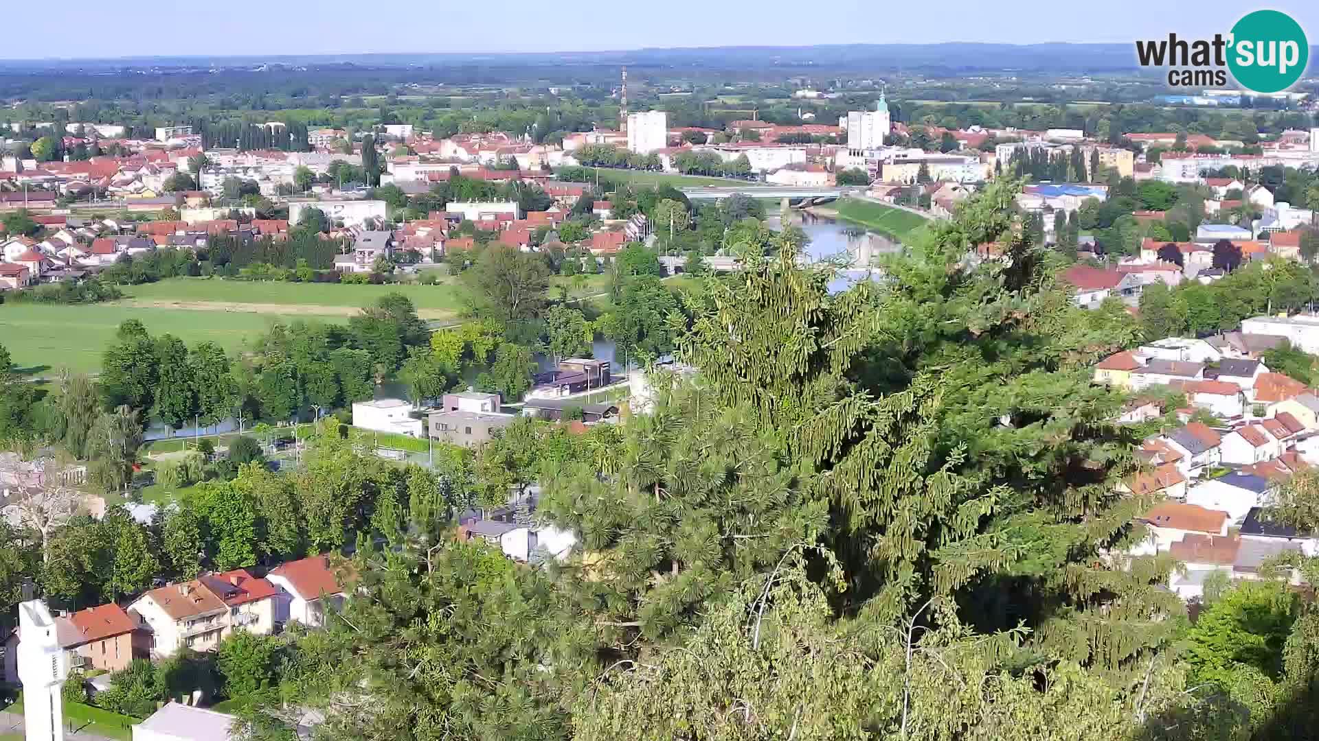 Webcam Karlovac Château Dubovac – Vue en direct de ce monument historique