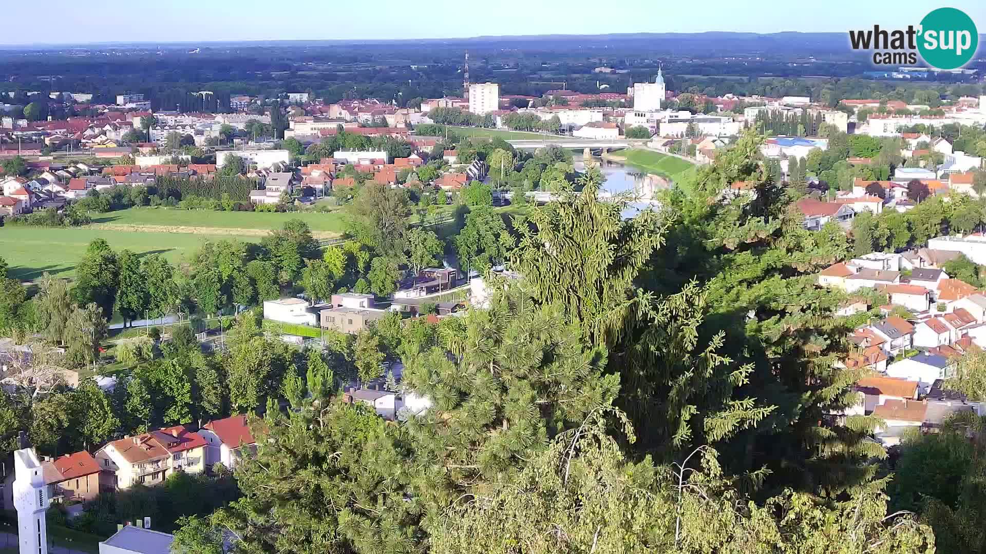 Web kamera Karlovac – Dvorac Dubovac uživo
