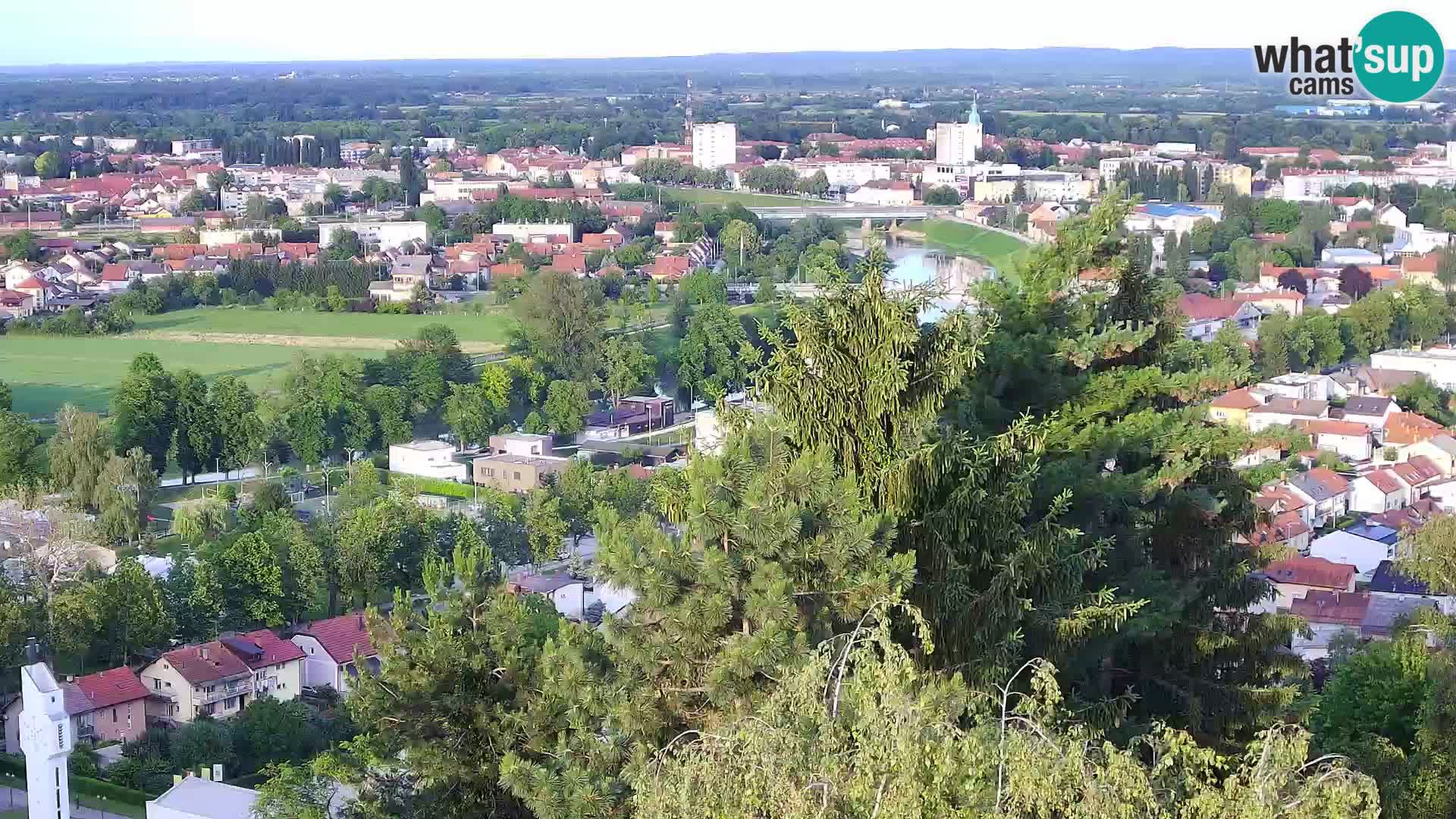 Webcam Karlovac Château Dubovac – Vue en direct de ce monument historique