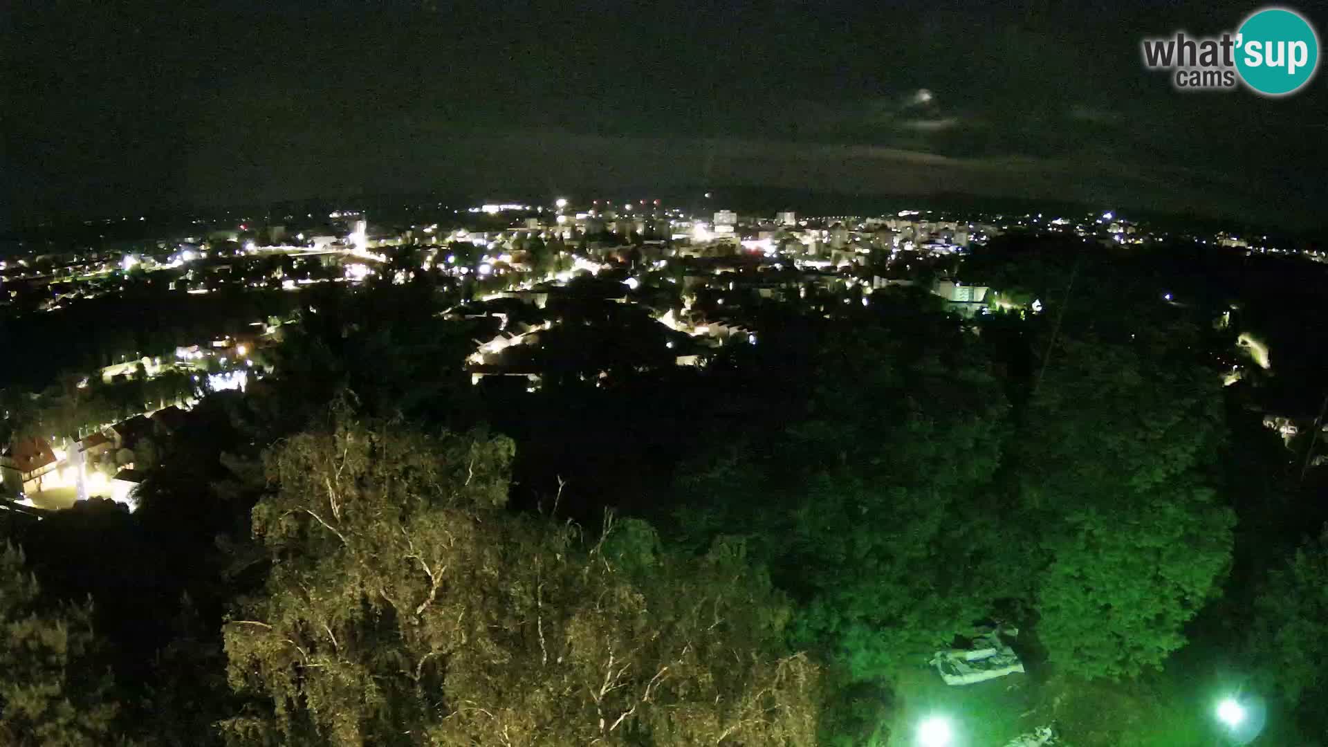 Webcam Karlovac Château Dubovac – Vue en direct de ce monument historique