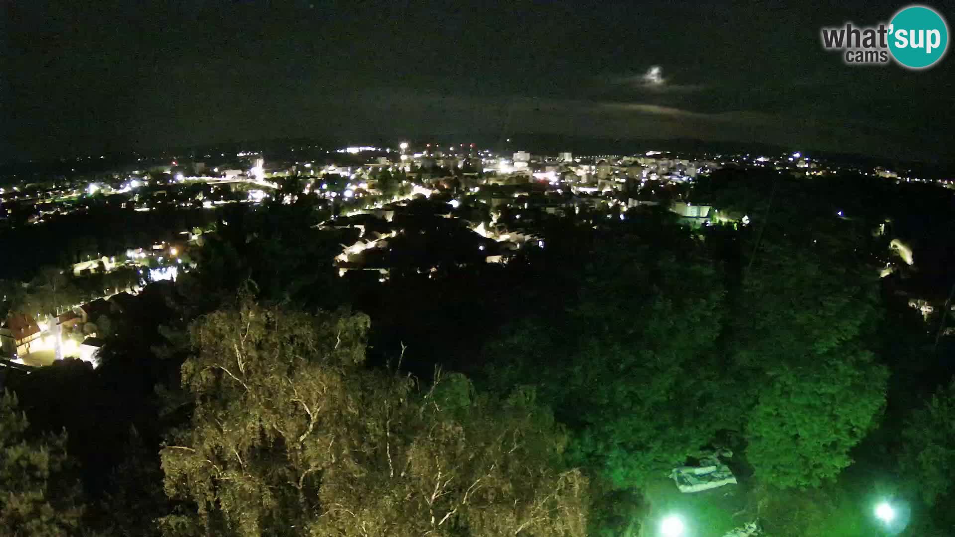 Webcam Karlovac Dubovac Castle – Live View of Karlovac’s Historic Landmark