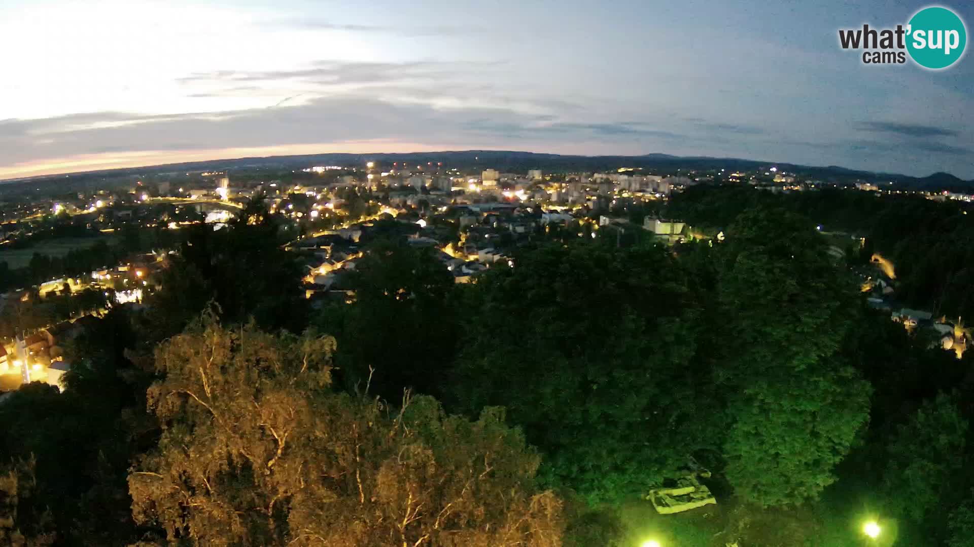 Webcam Karlovac Dubovac Castle – Live View of Karlovac’s Historic Landmark