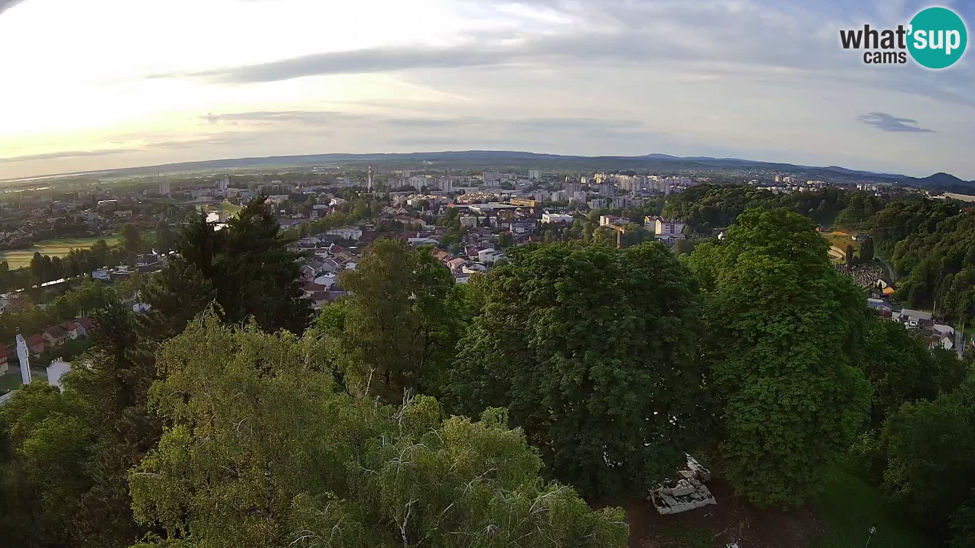 Webcam Karlovac Dubovac Castle – Live View of Karlovac’s Historic Landmark