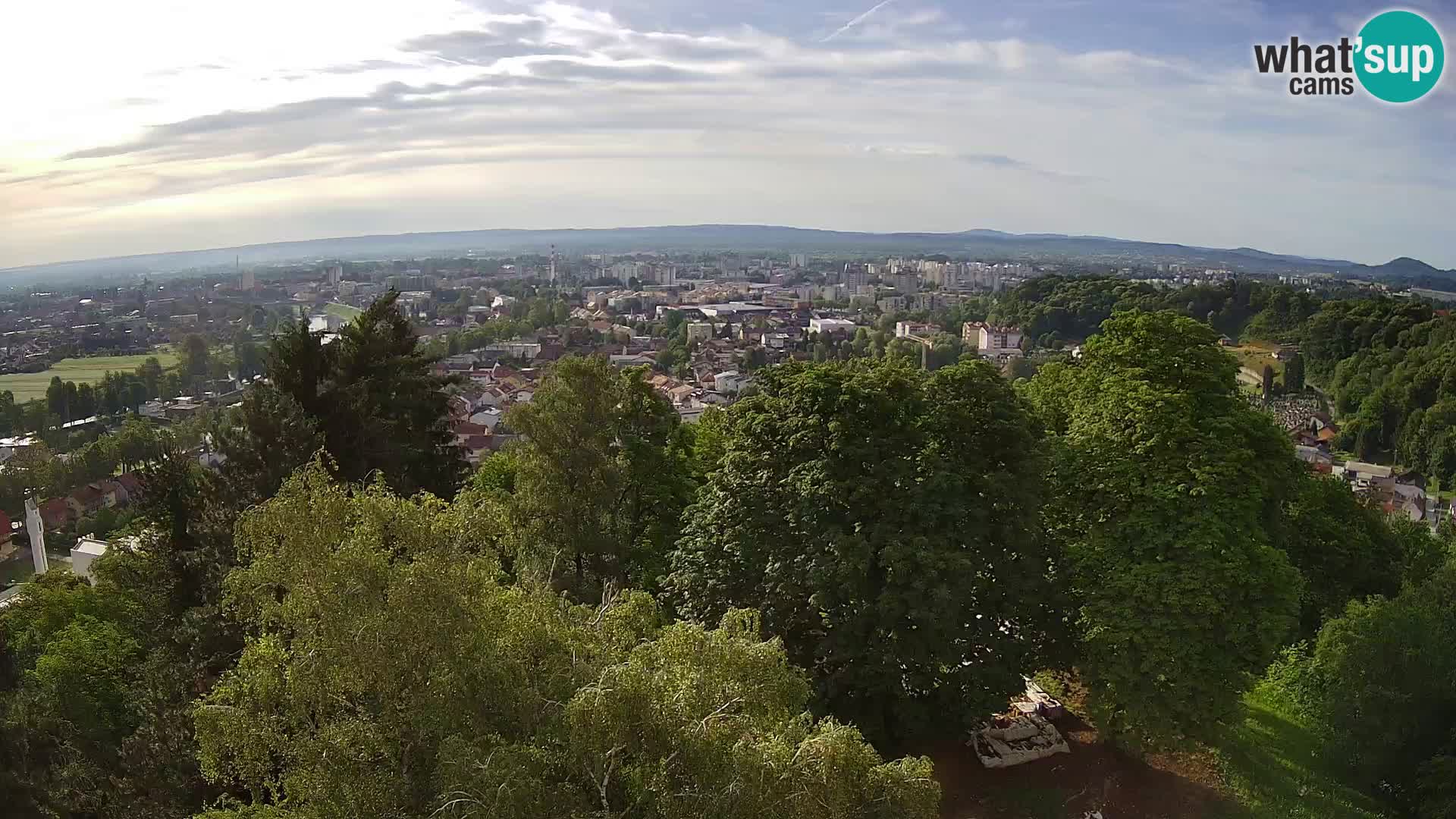 Webcam Karlovac Dubovac Castle – Live View of Karlovac’s Historic Landmark