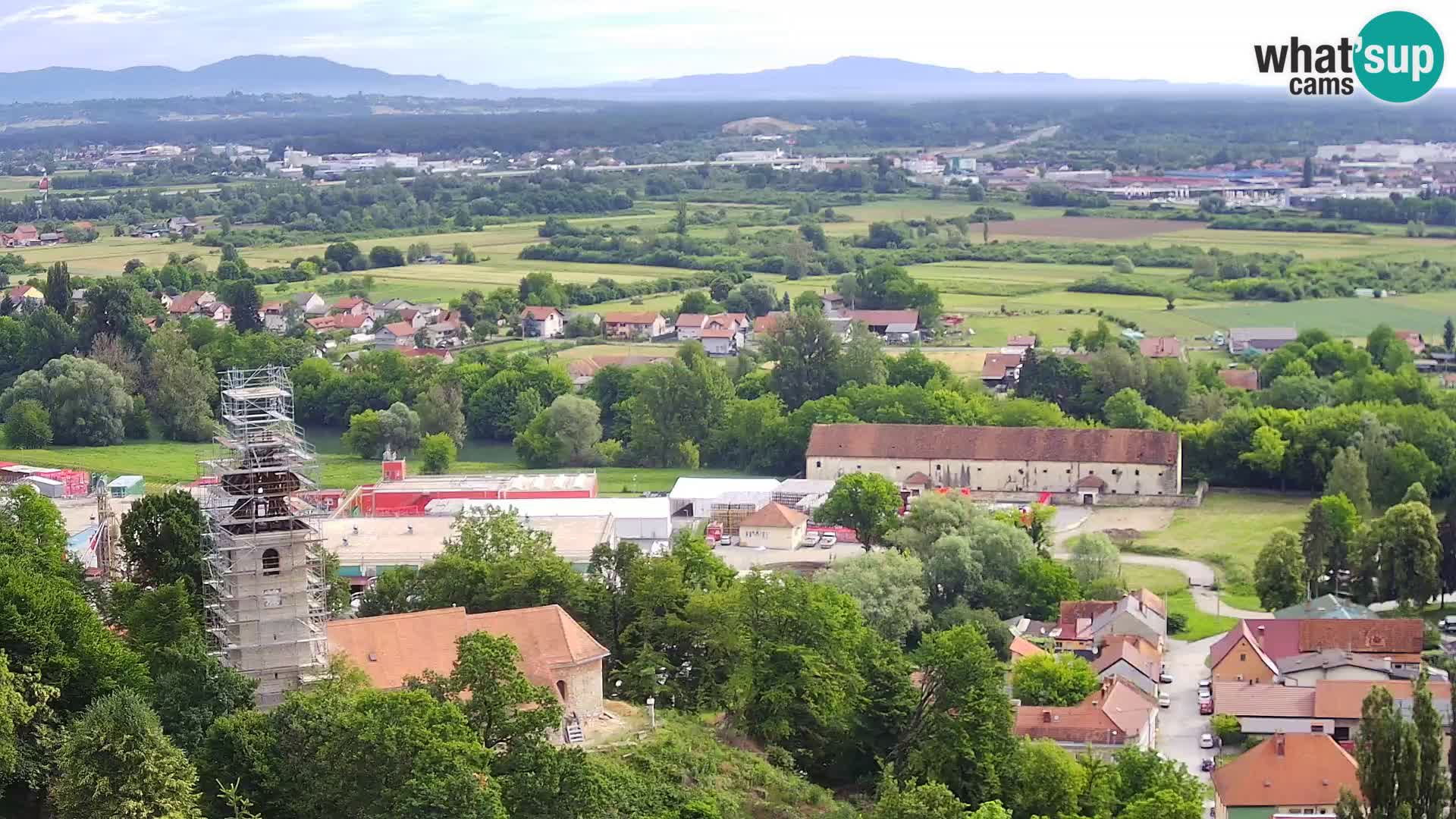 Webcam Karlstadt Burg Dubovac – Liveblick auf das historische Wahrzeichen