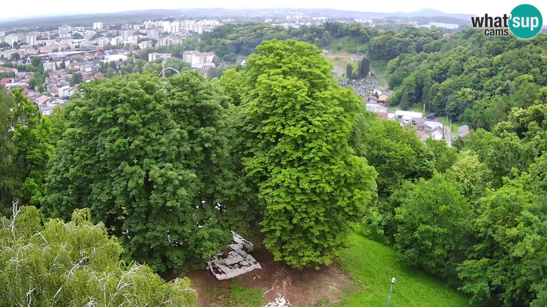 Webcam Castello Dubovac Karlovac – Vista Live sul Castello Storico